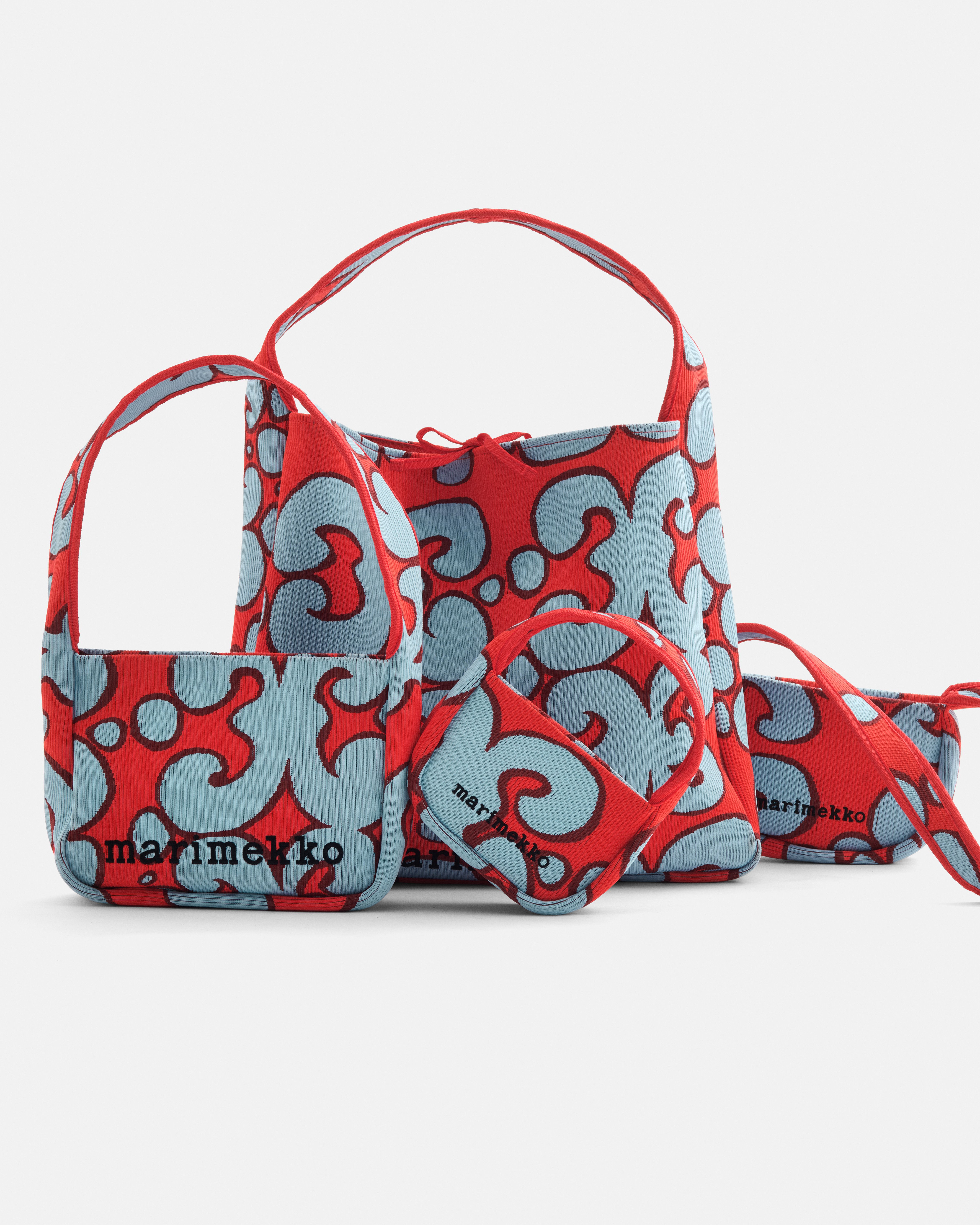 廃盤 レアmarimekko 2008 「Kurpitsa」 Knitted Crossbody Keidas Shoulder bag | Marimekko