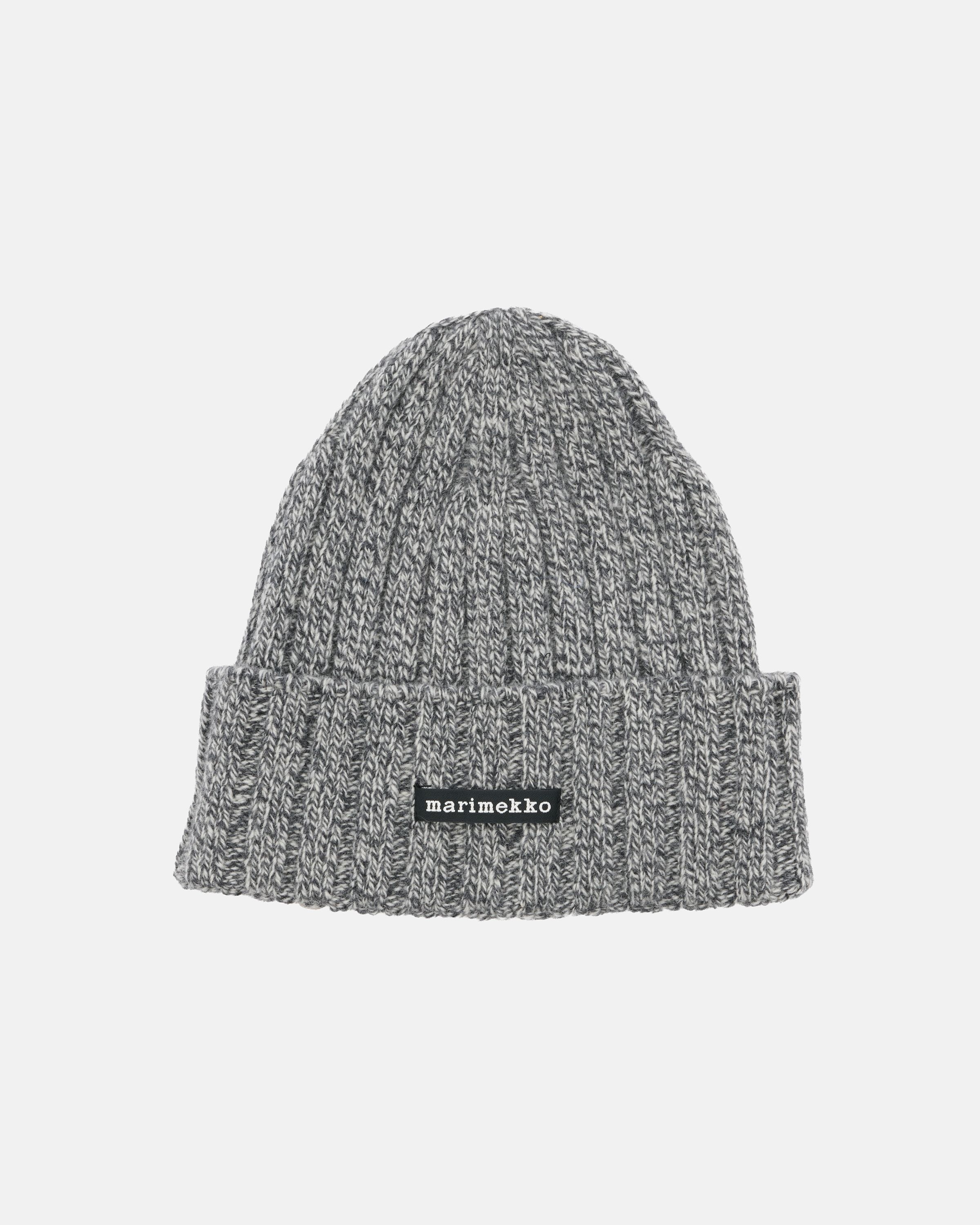 Kokeilu Kioski beanie grey melange | Marimekko