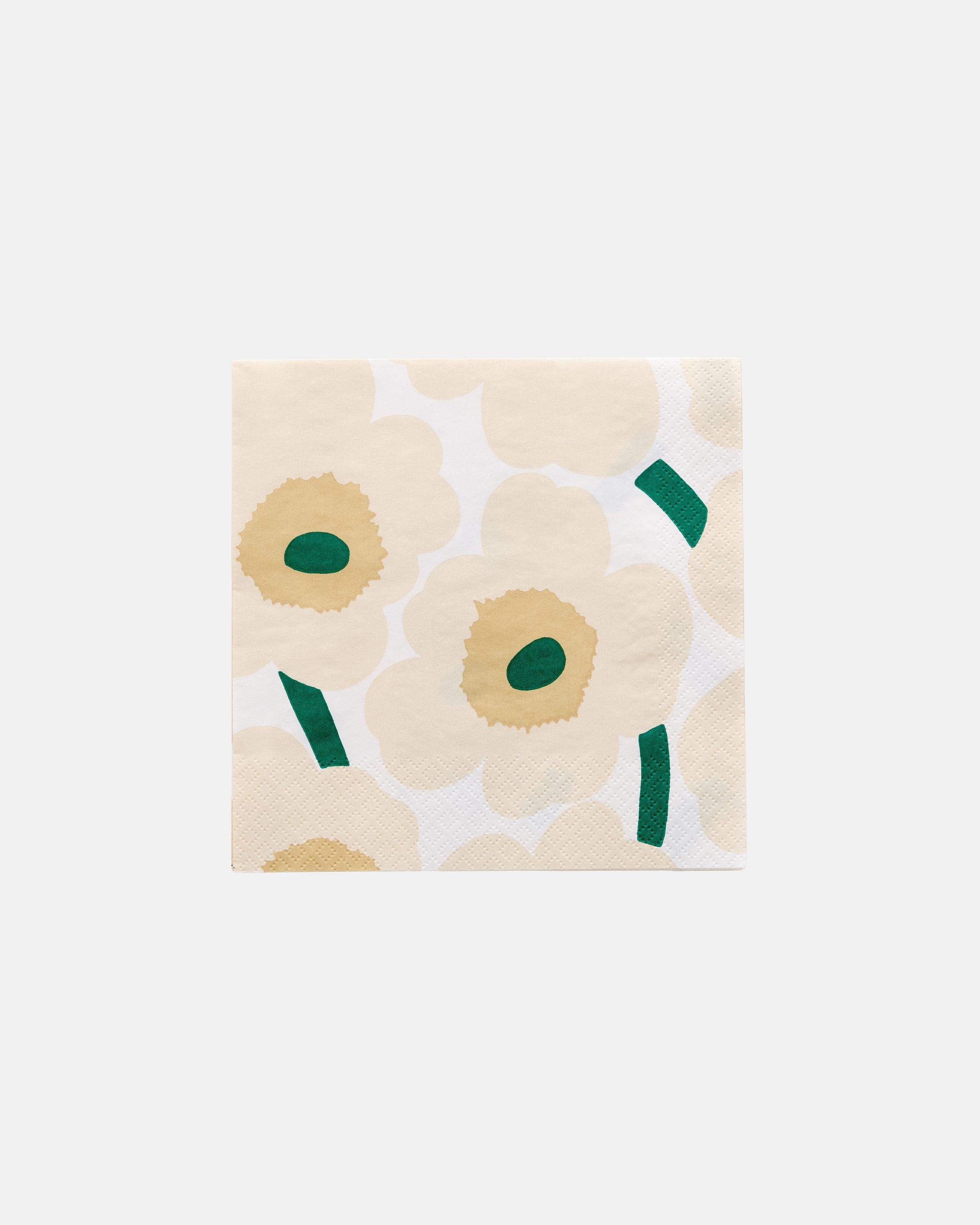 Unikko Paper napkin 33x33 cm | Marimekko