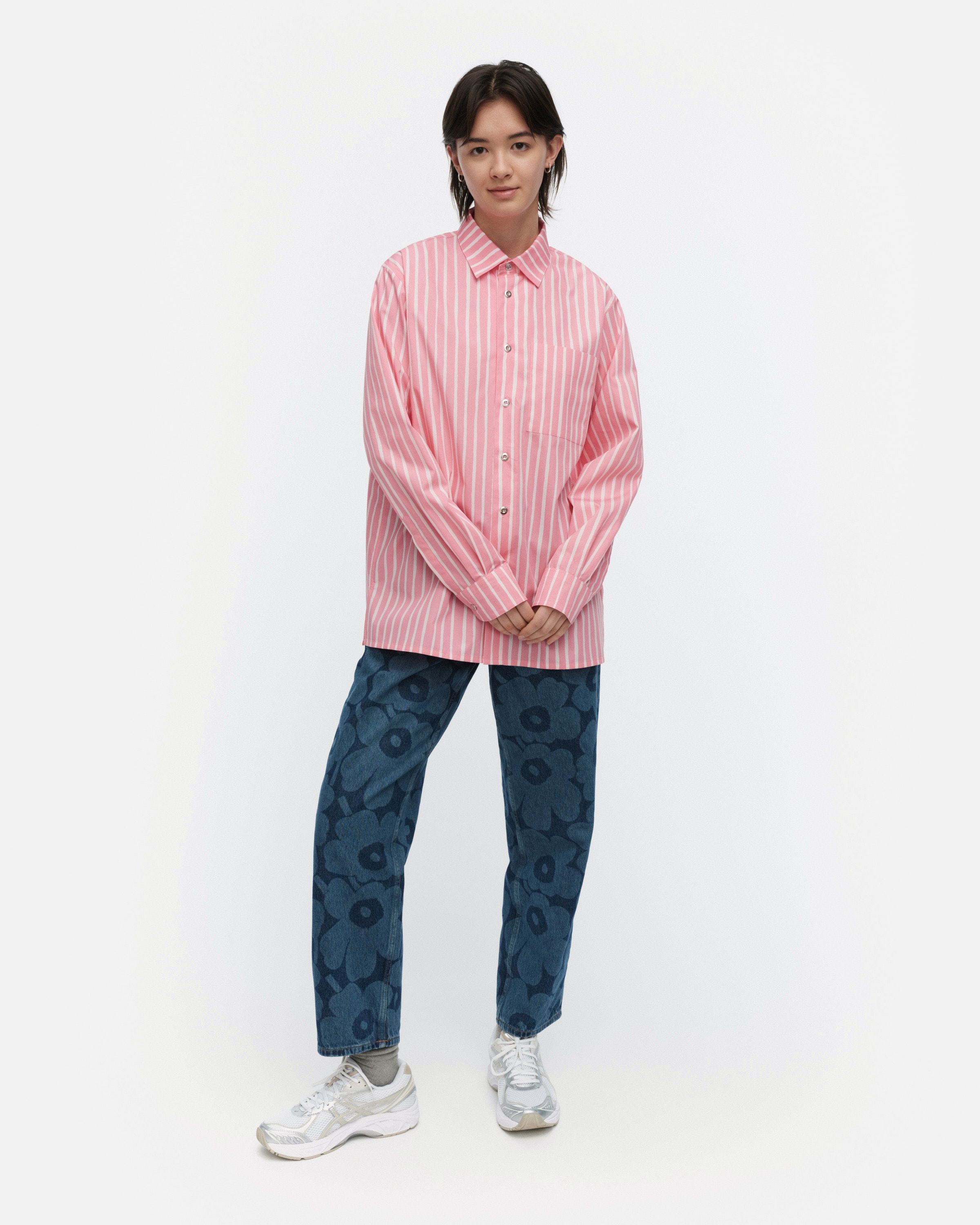 Jokapoika Kioski cotton shirt | Marimekko