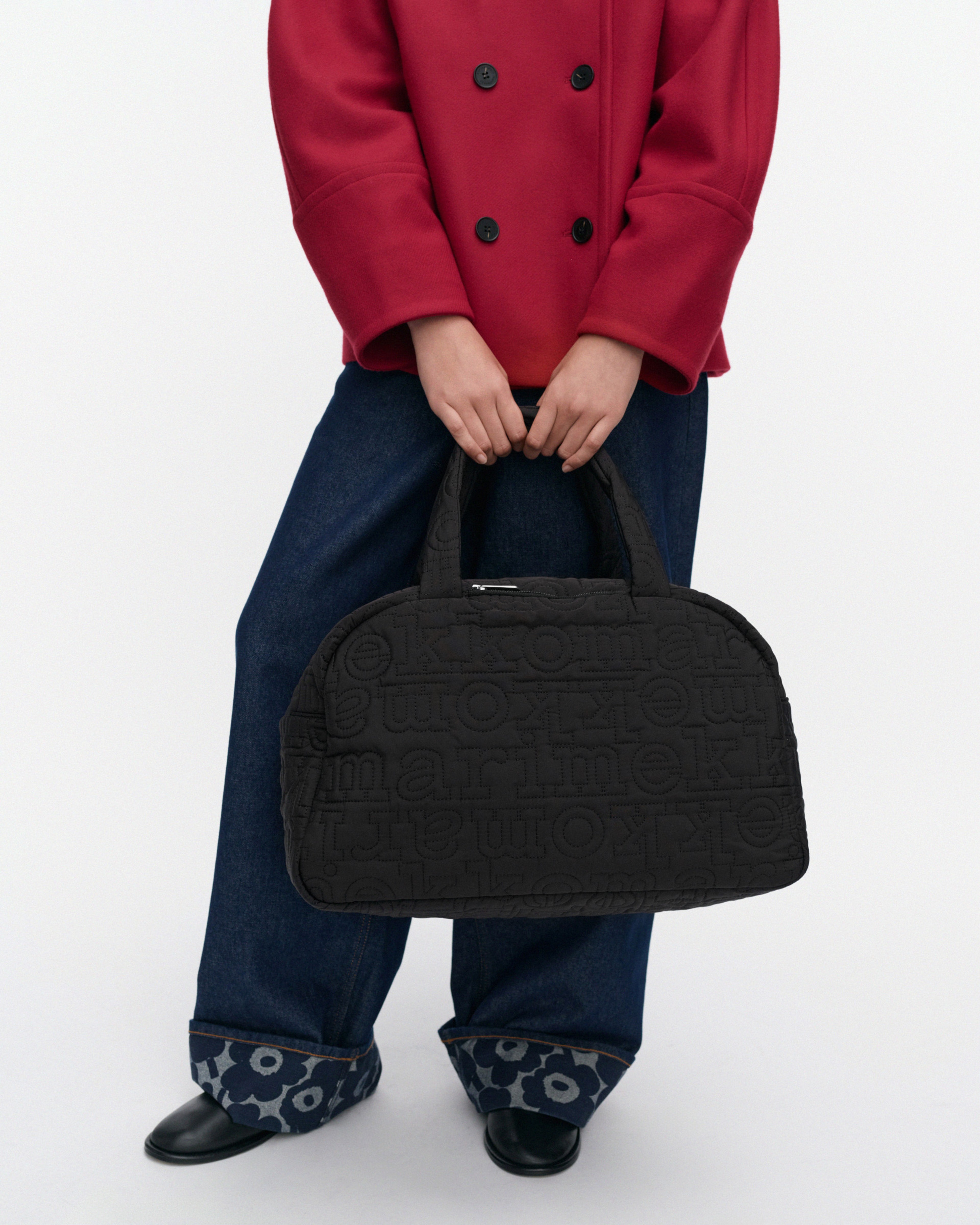 Joy Duffel Logo, Olkalaukku, musta,