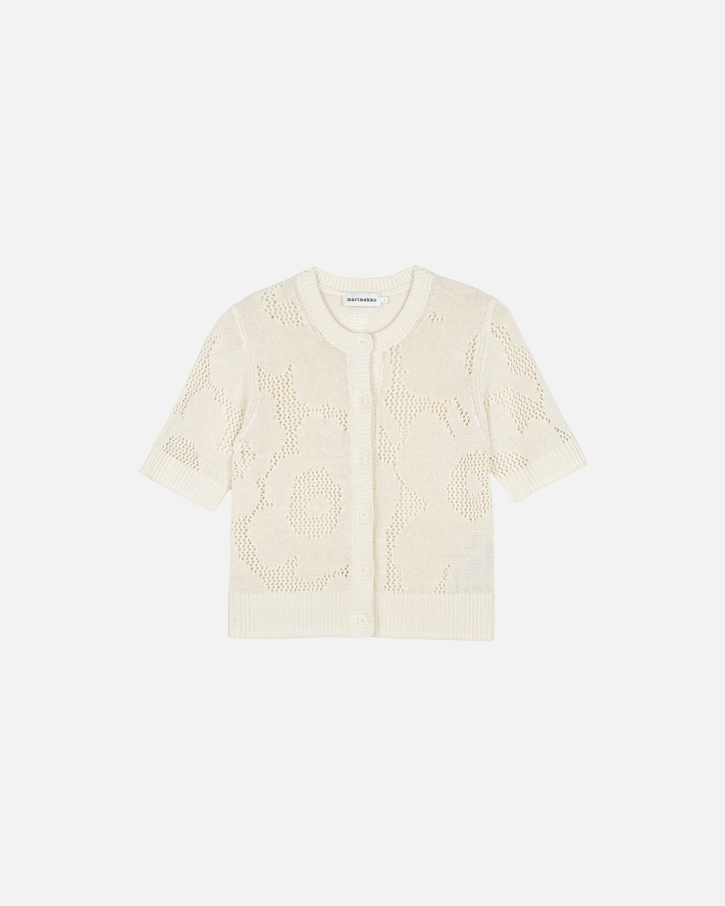 Leikki Unikko Knitted pullover off white | Marimekko