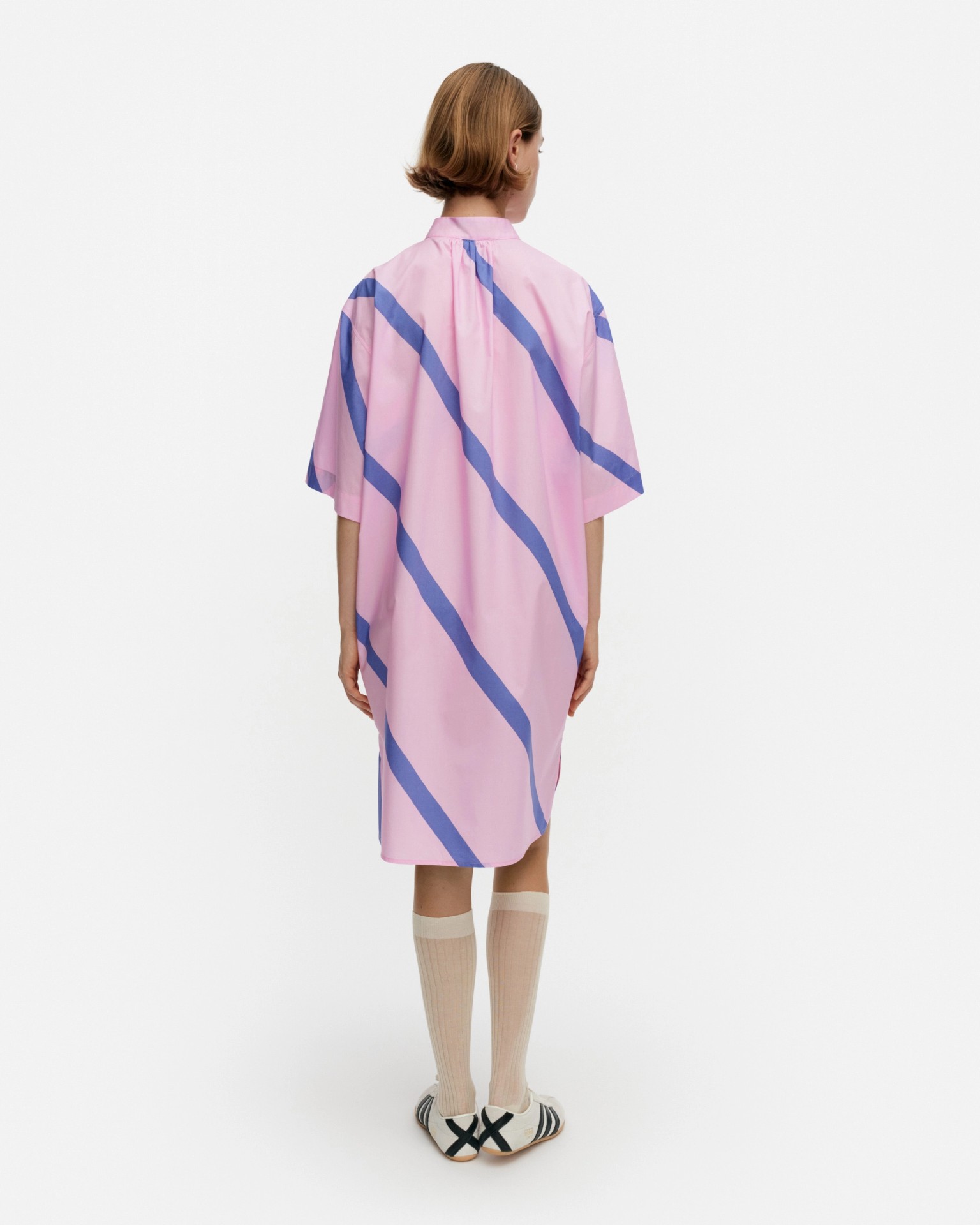 Pihalla Basso, Dress, blue, pink,