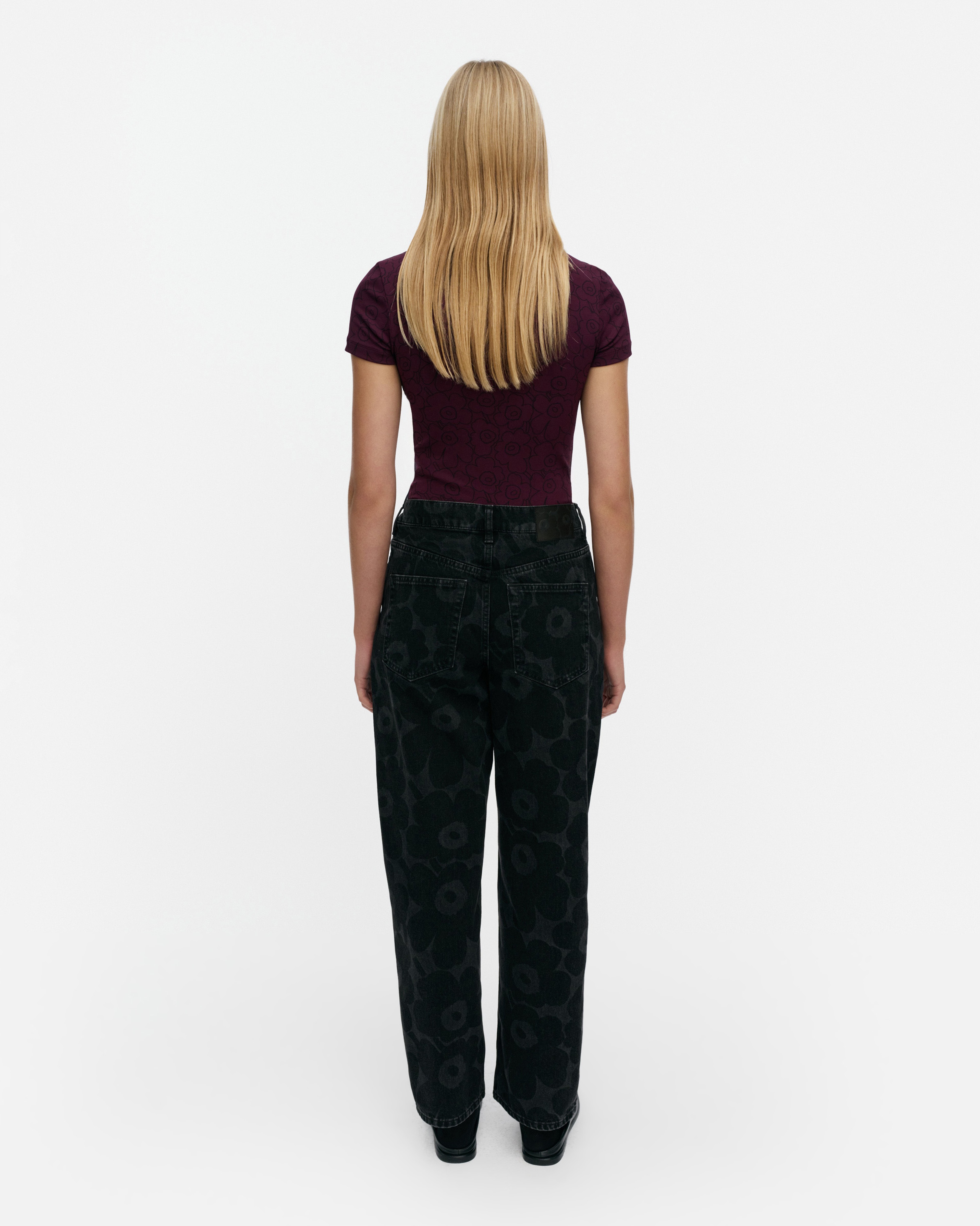 Maridenim Barrel Unikko L, Jeans (long), washed black,
