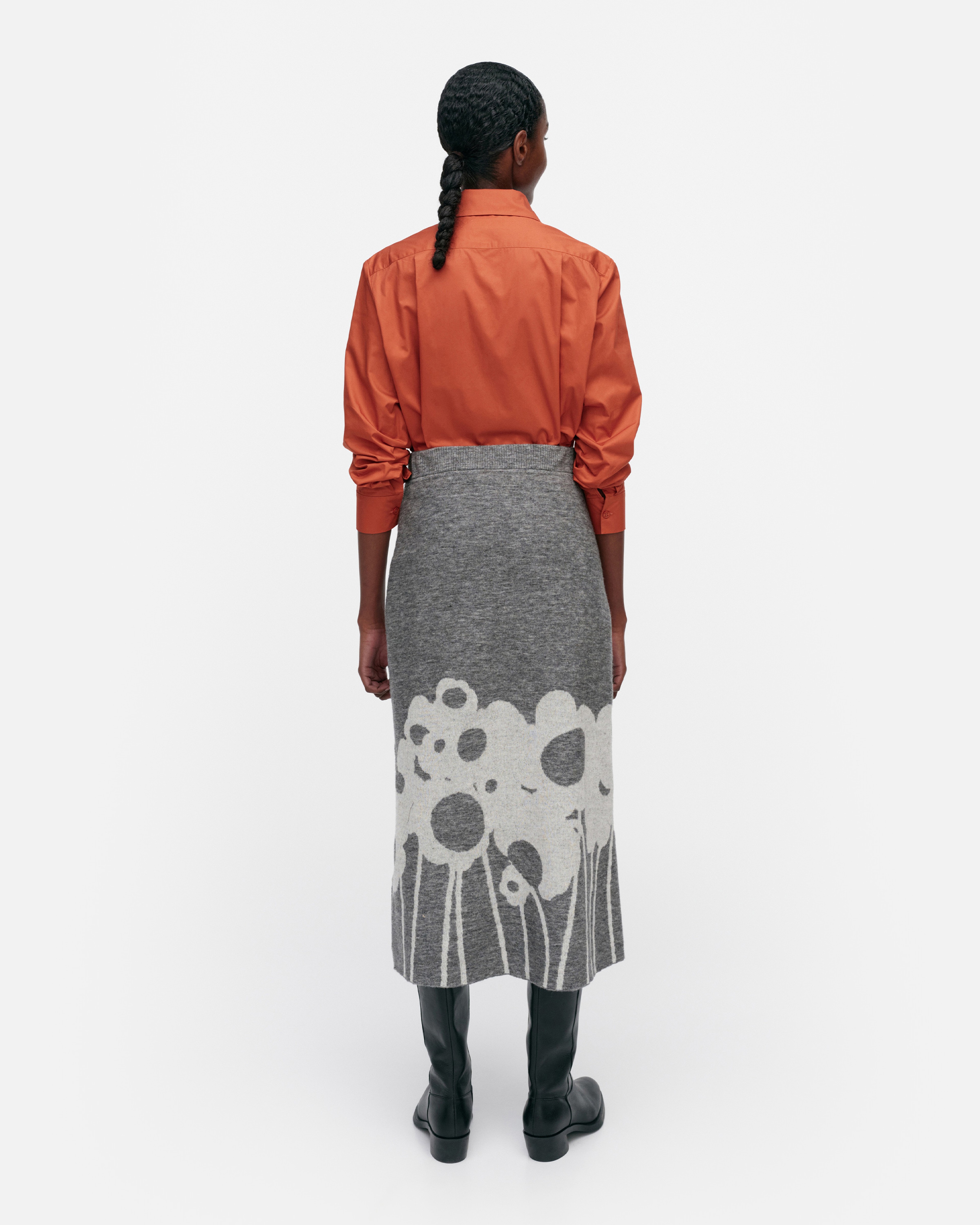 Pieli Lammet Knitted wool skirt