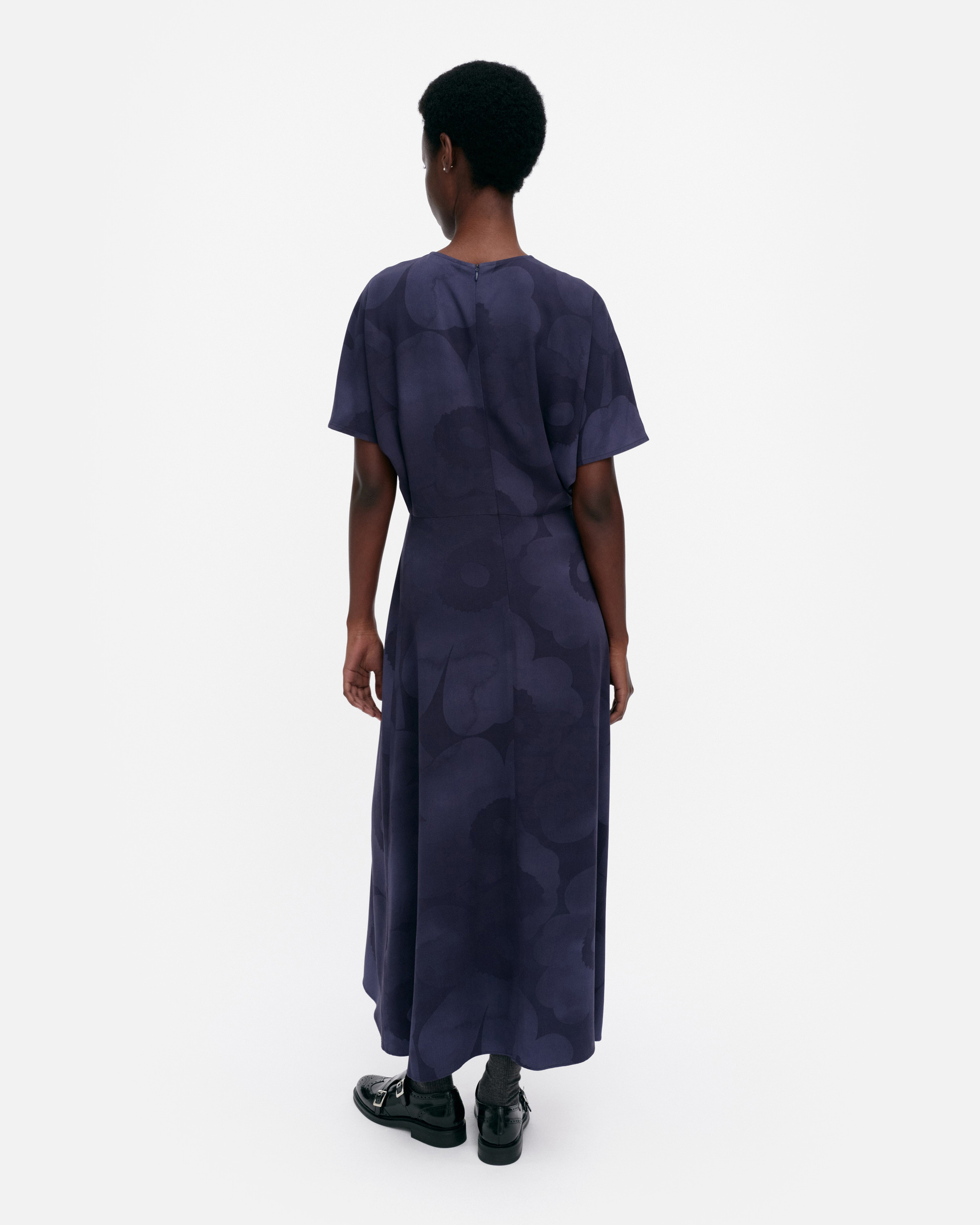 Heleä Akvarelli Unikko Kleid