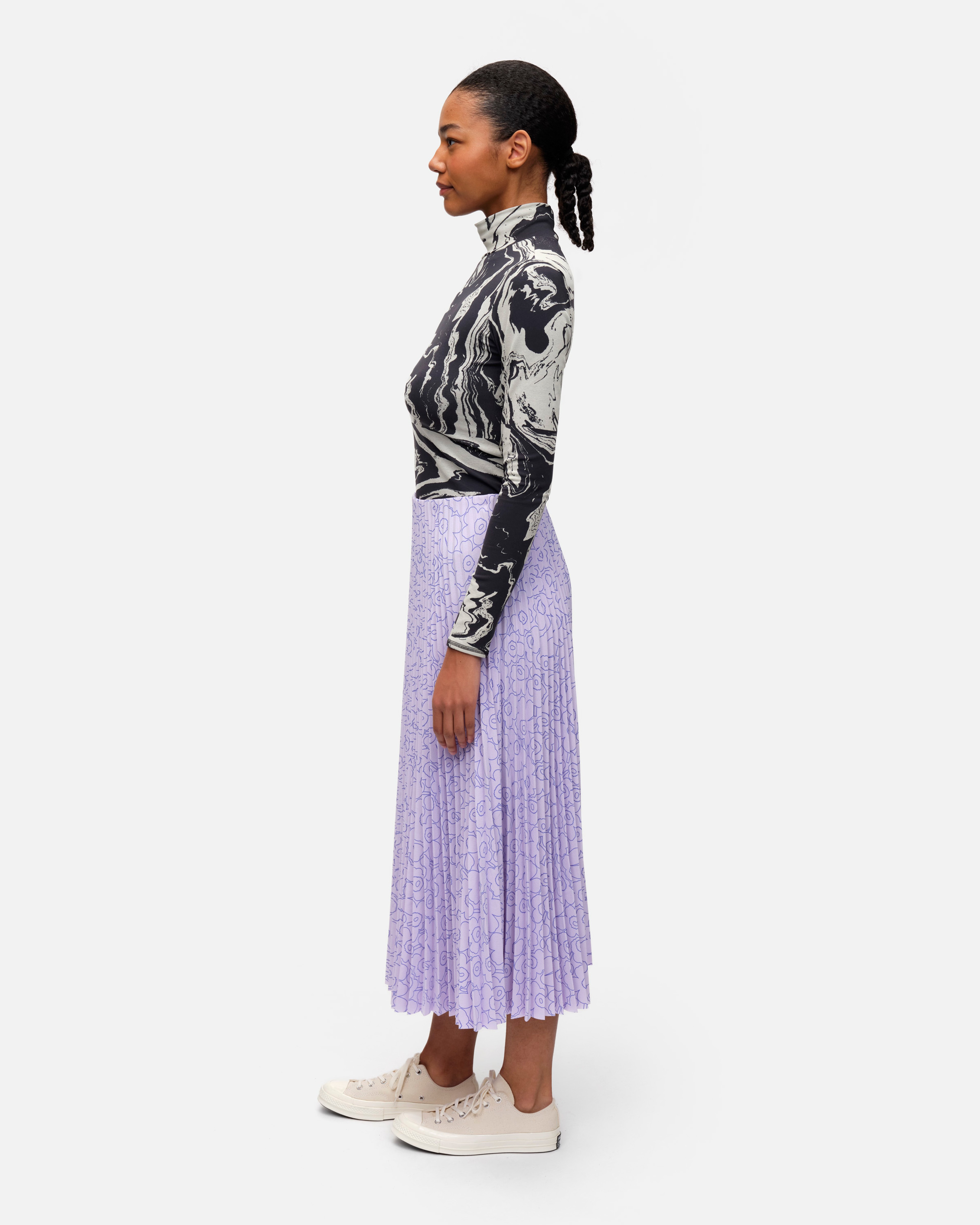Myy Piirto Unikko, Skirt, lilac, dark lilac,