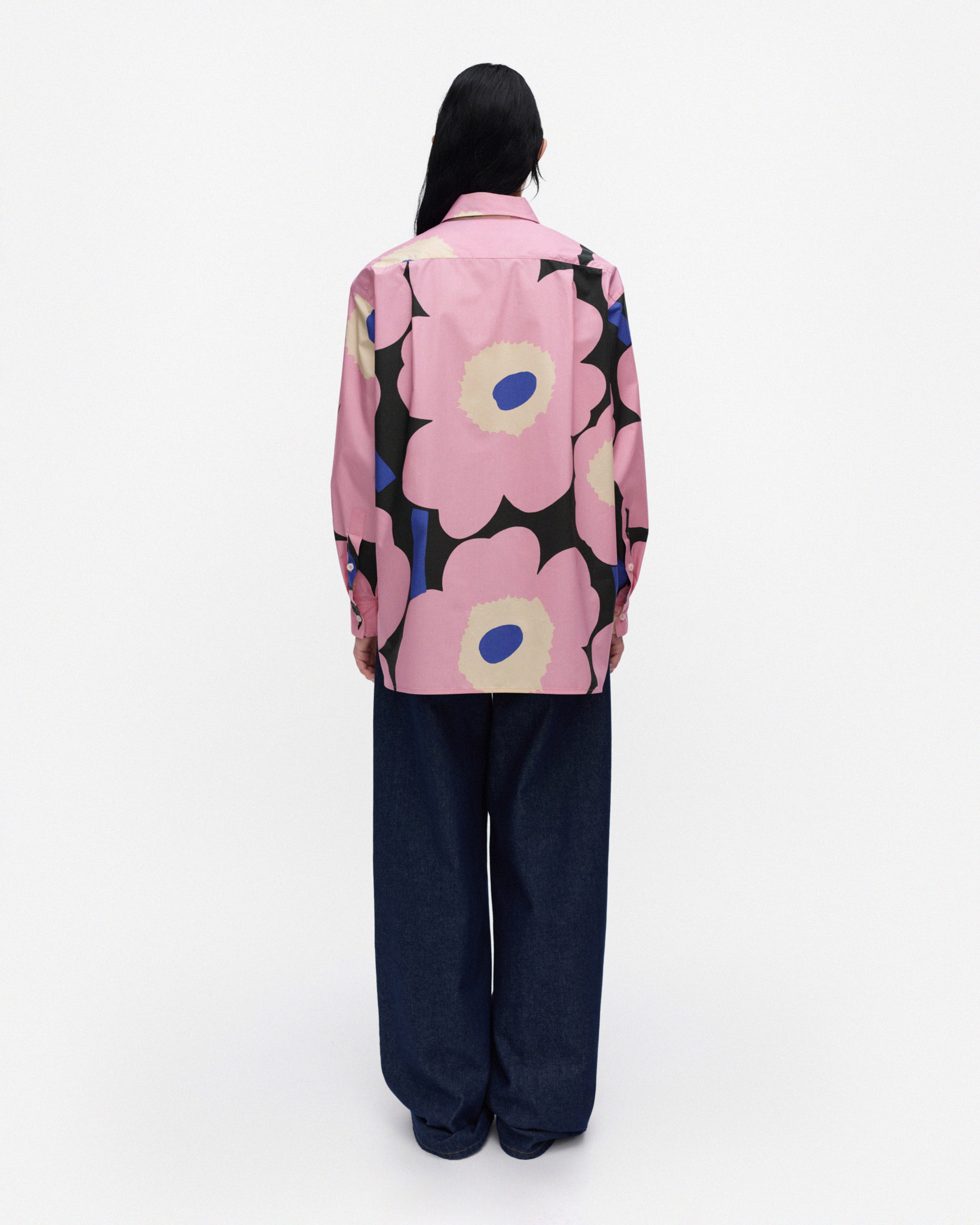Ruoste Unikko, Blouse, 365-pink, green, blue,