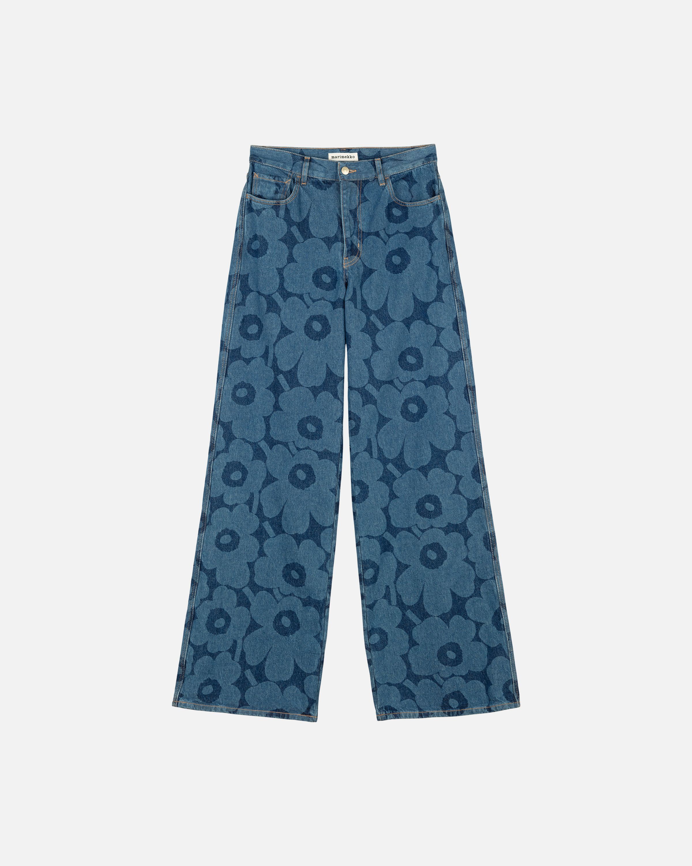 Maridenim Wide Unikko L Jeans (long) | Marimekko