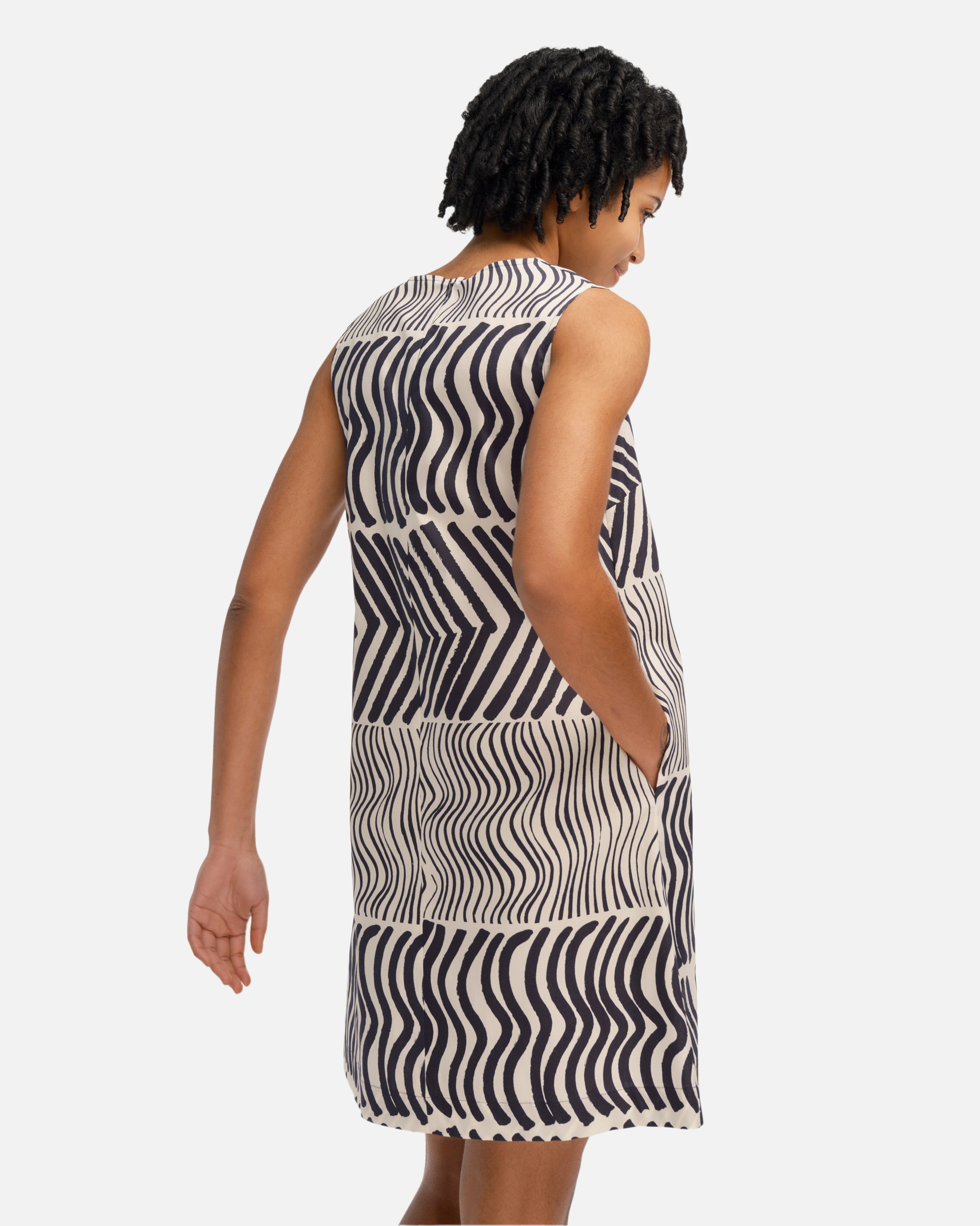 Gahniitti Silkkikuikka Cotton poplin dress