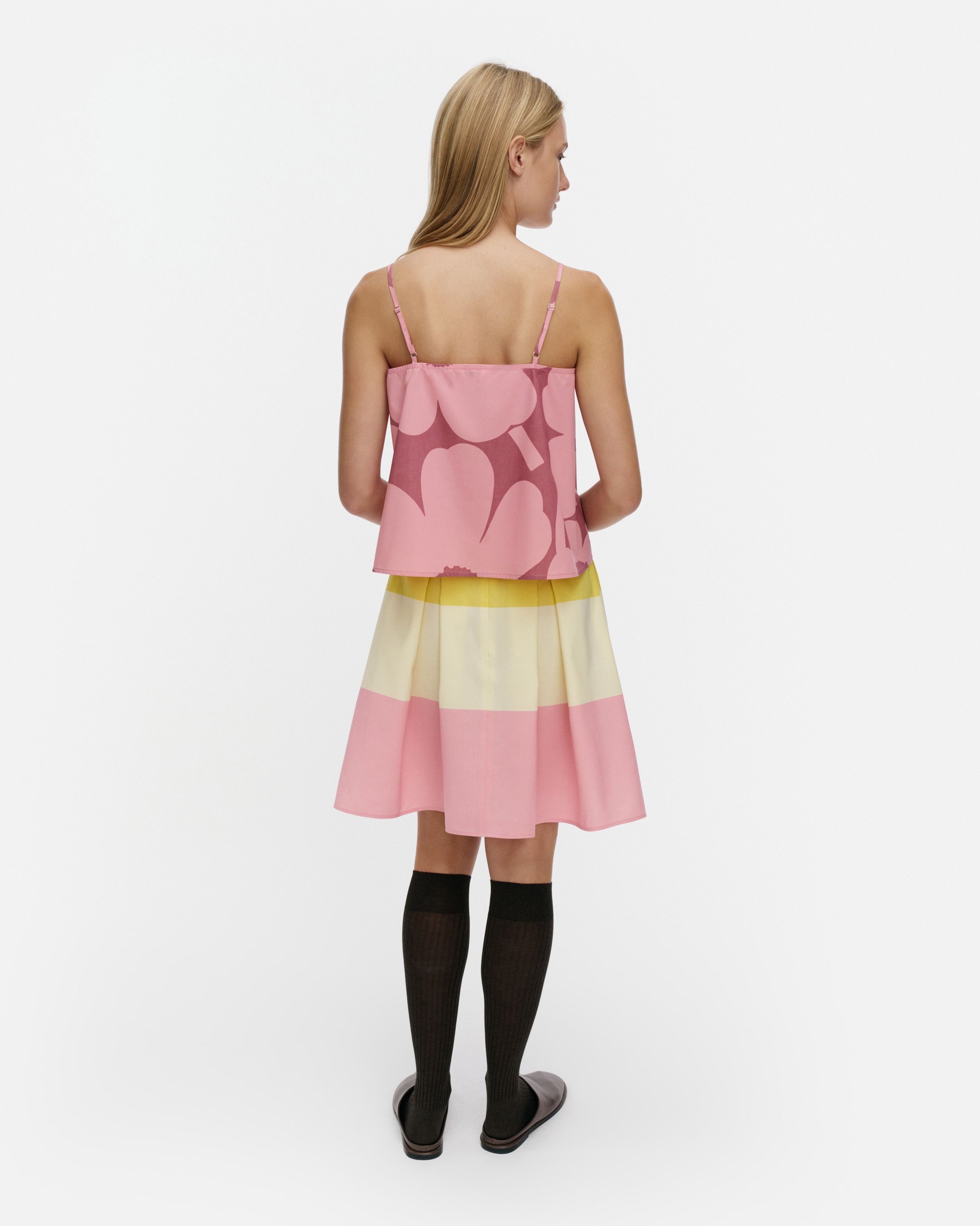 marimekkoマリメッコPuisto-osastoプイストオサスト Puisto Unikko Top rose, dark rose | Marimekko