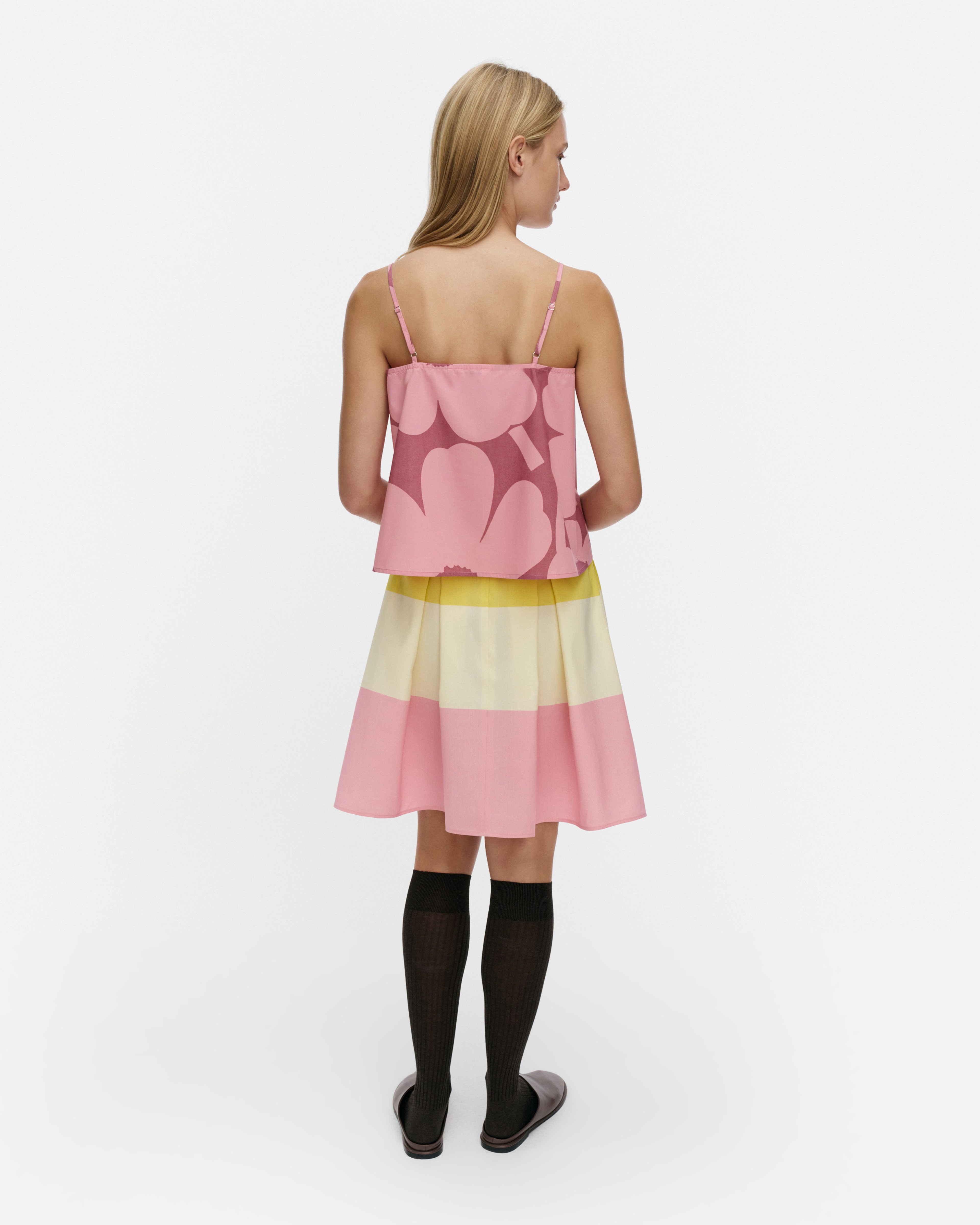 Puisto Unikko, Top, rose, dark rose,