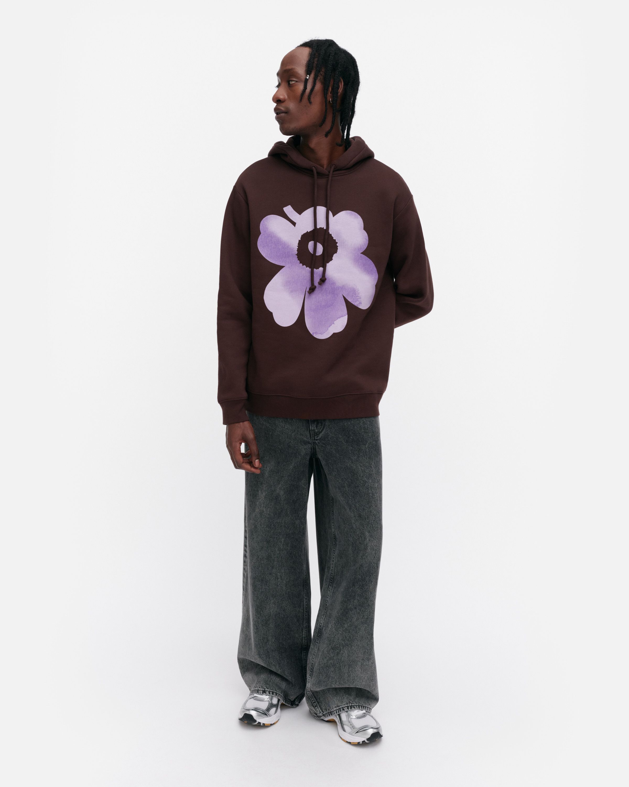 marimekko マリメッコ /Teesi Unikko Placement Kioski パーカー marimekko（マリメッコ）の「【kioski】 unikko / toteava