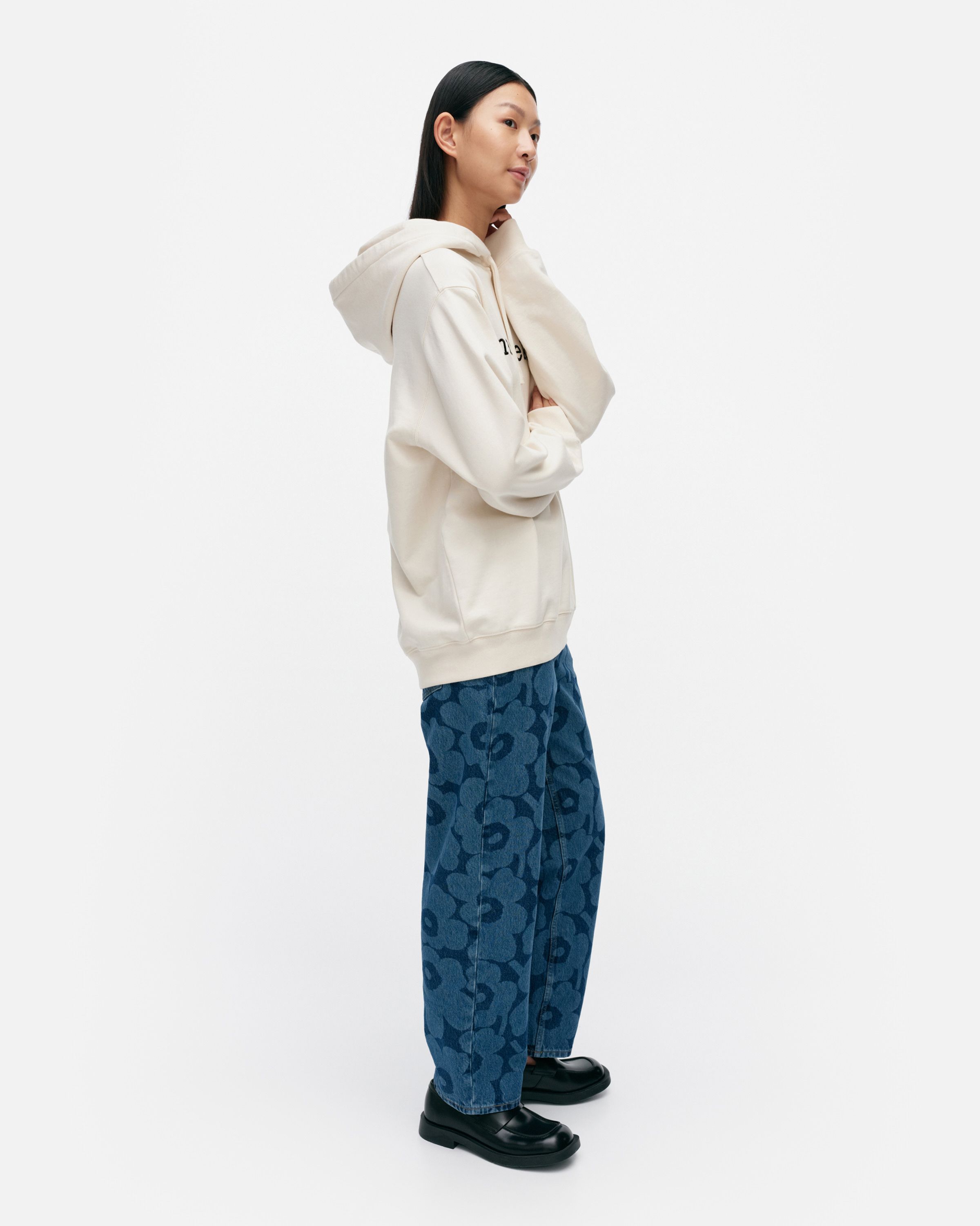 24AW■marimekko■Termi Logo Placement Kioski パーカー 3d89cecd413d259bac37ffdc01e431