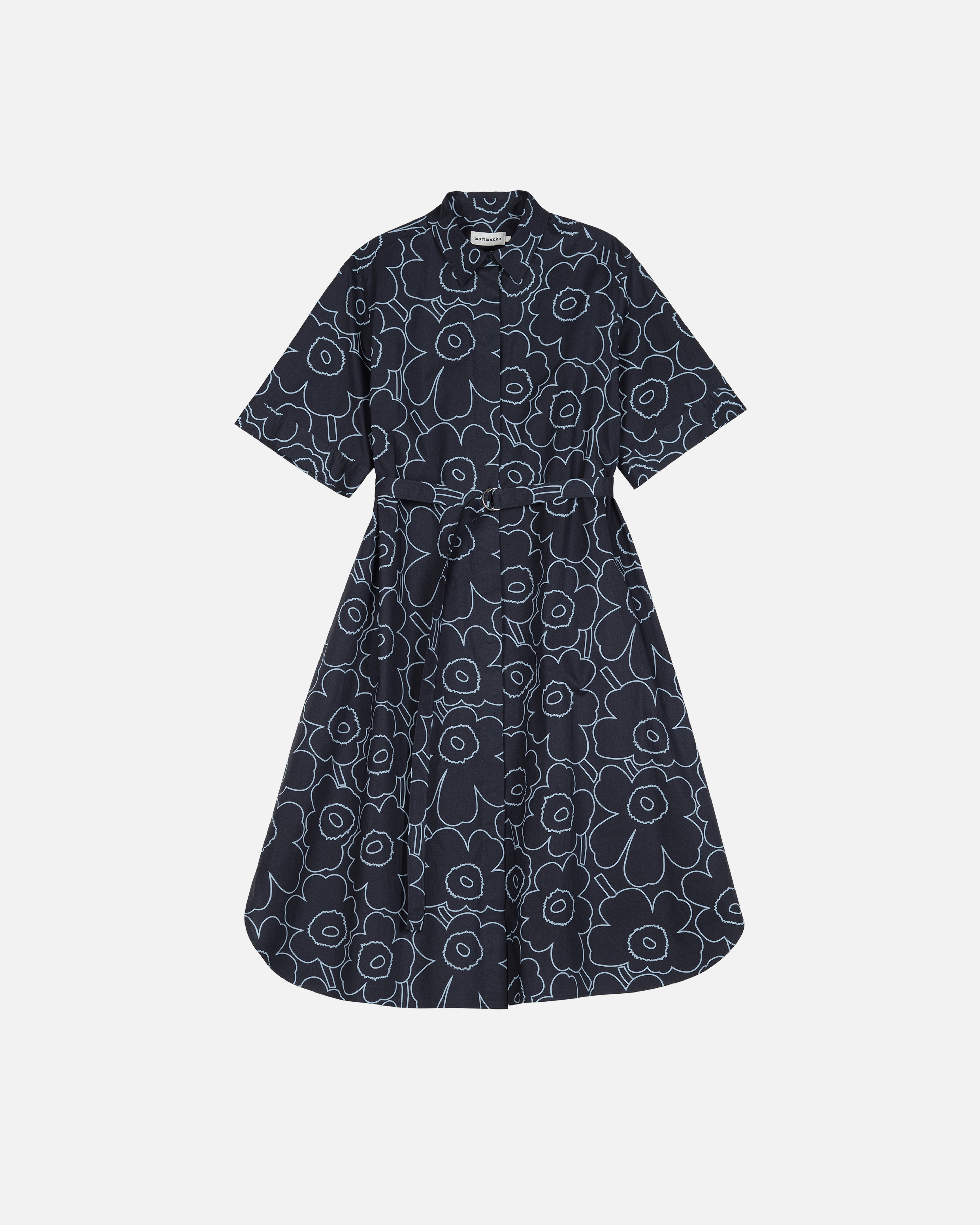 Popliini Piirto Unikko Kleid