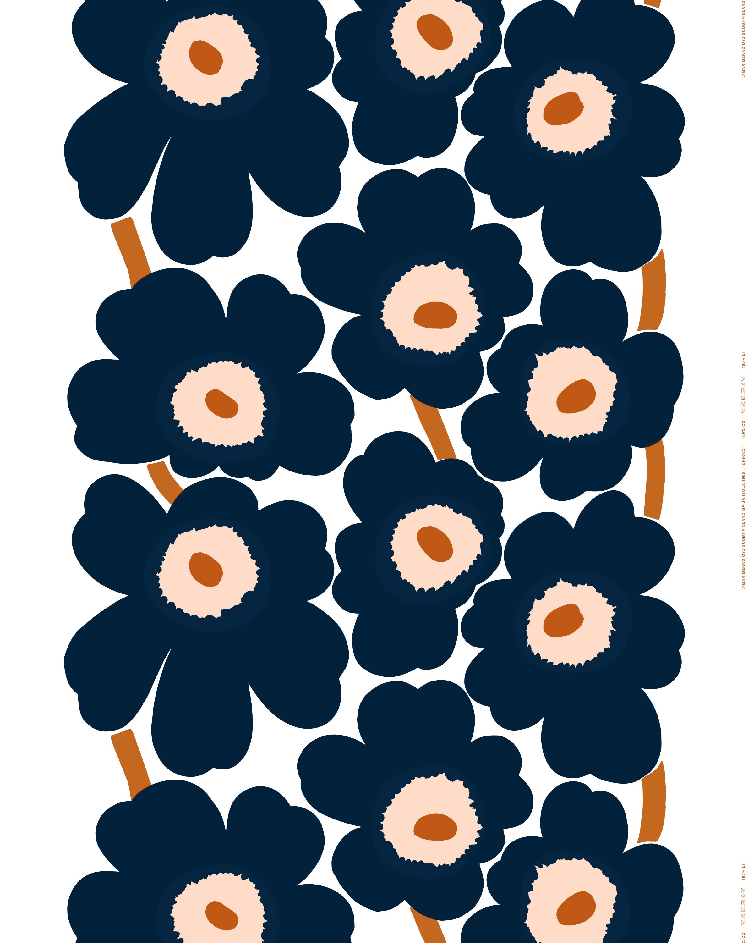 Unikko Cotton fabric