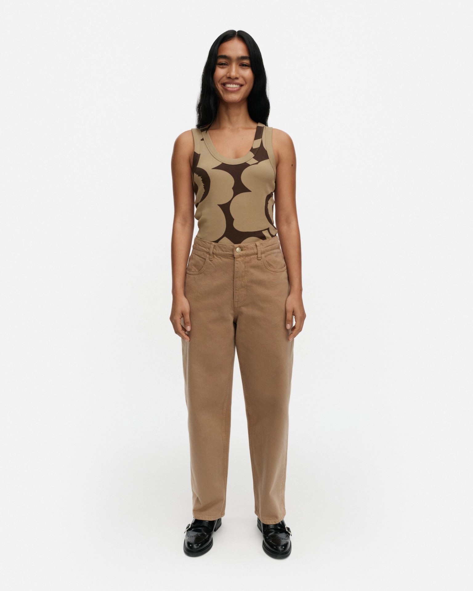 Maridenim Barrel, Jeans, brown,