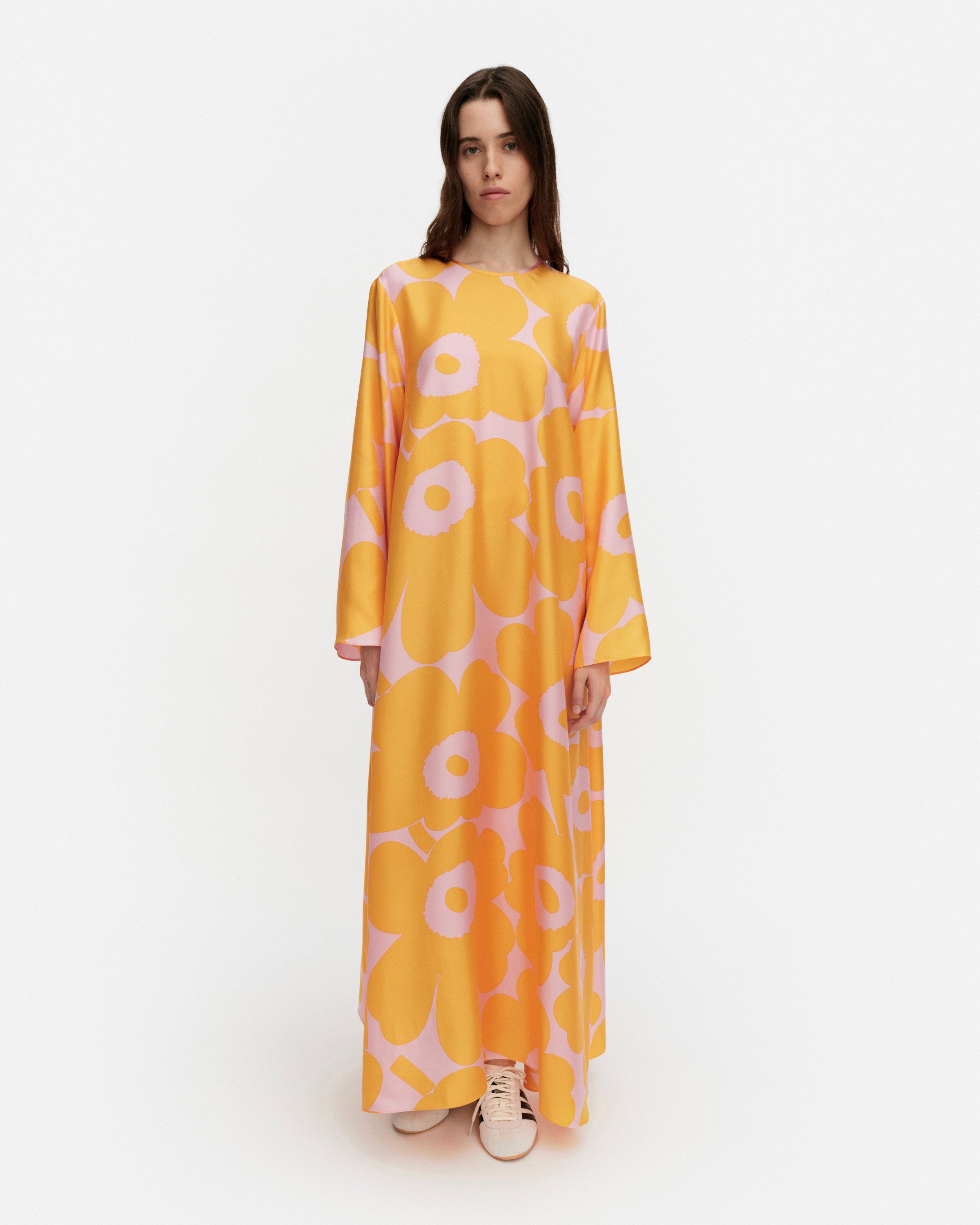 marimekko  Kaunihisti Unikko チュニック Kaunista Unikko Silk dress | Marimekko