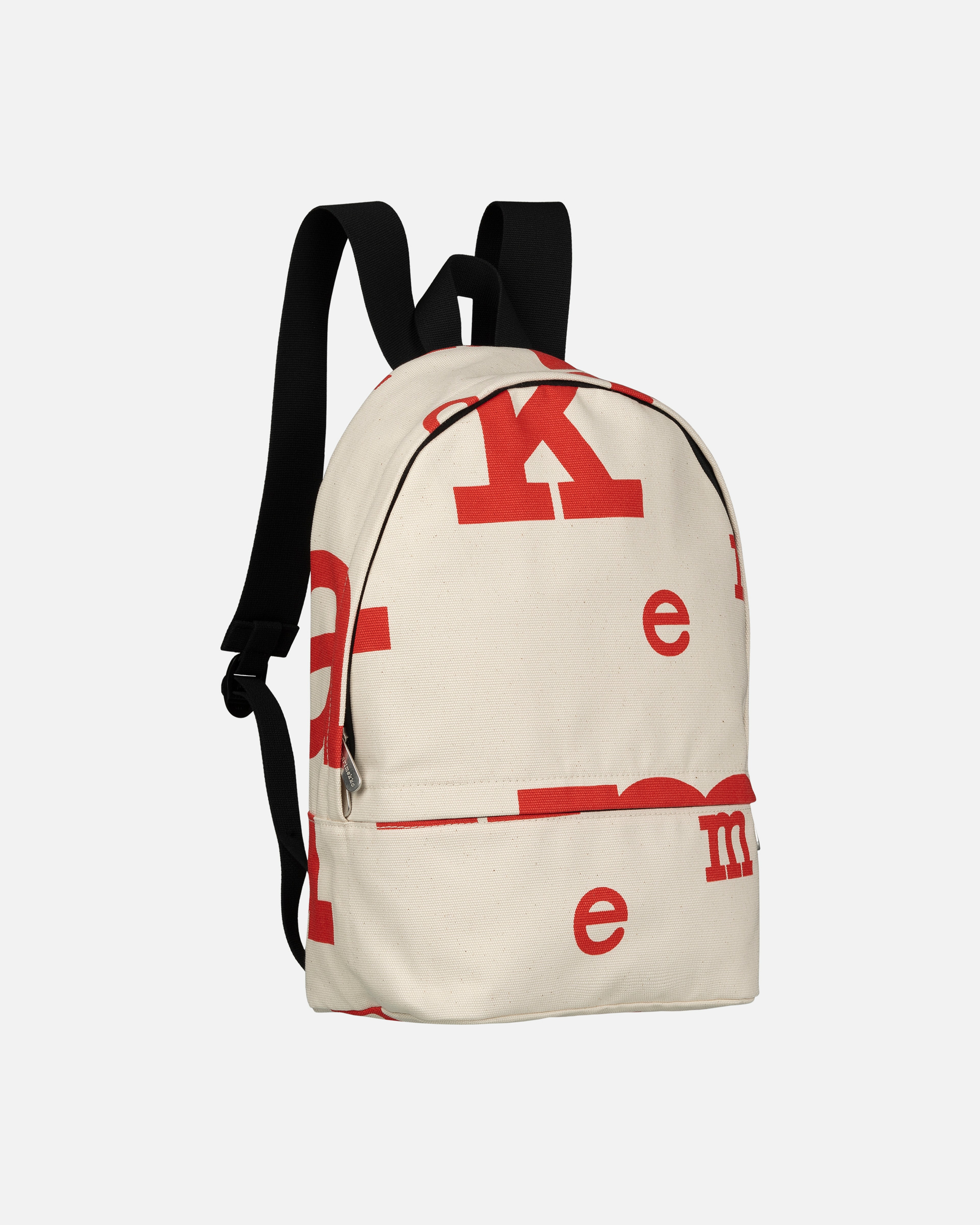 Enni Marimerkki, Reppu, luonnonvalkoinen, punainen,