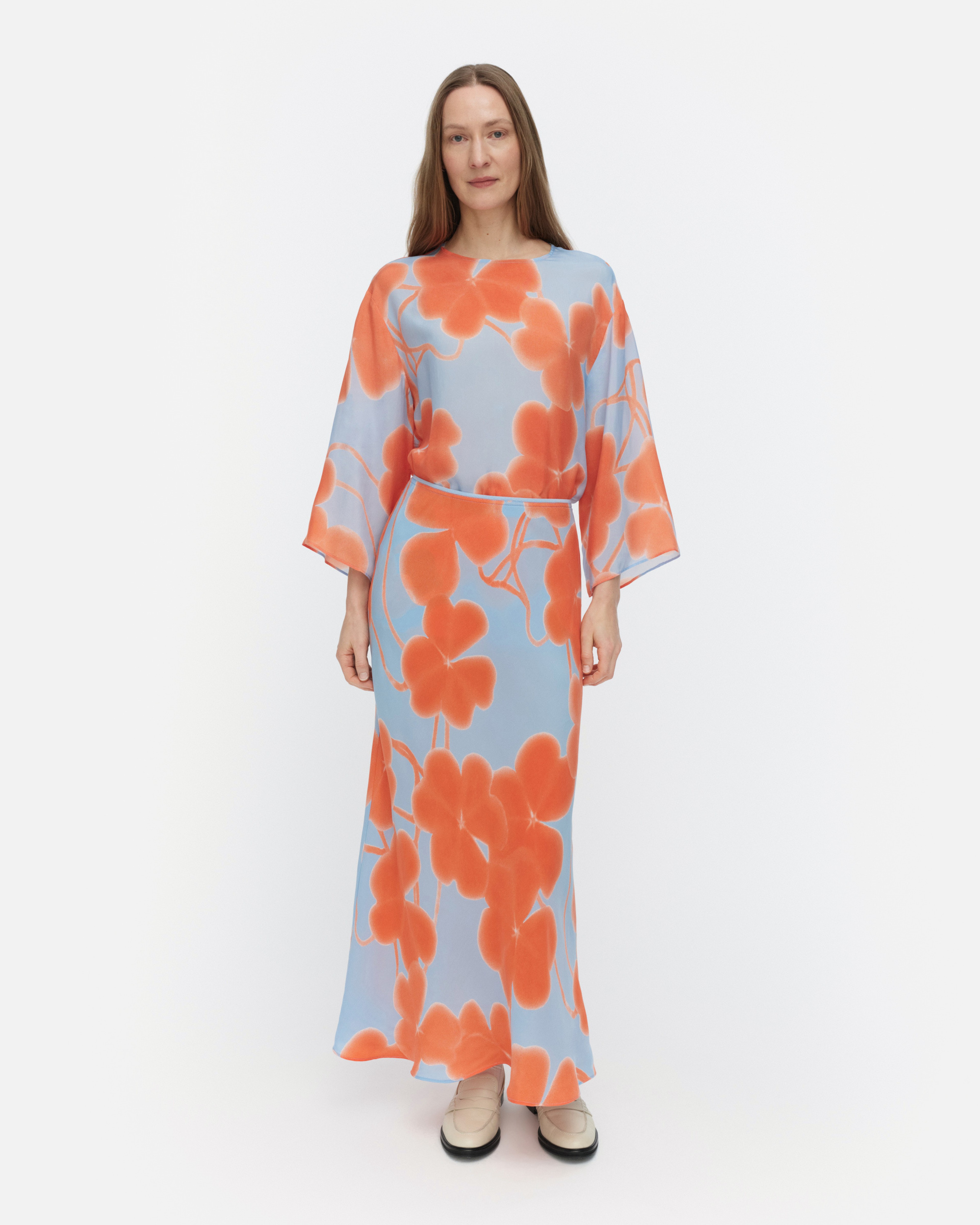 Ekspressio Ketunleipä, Hame, vaal.sin., oranssi, vaal.pun.,