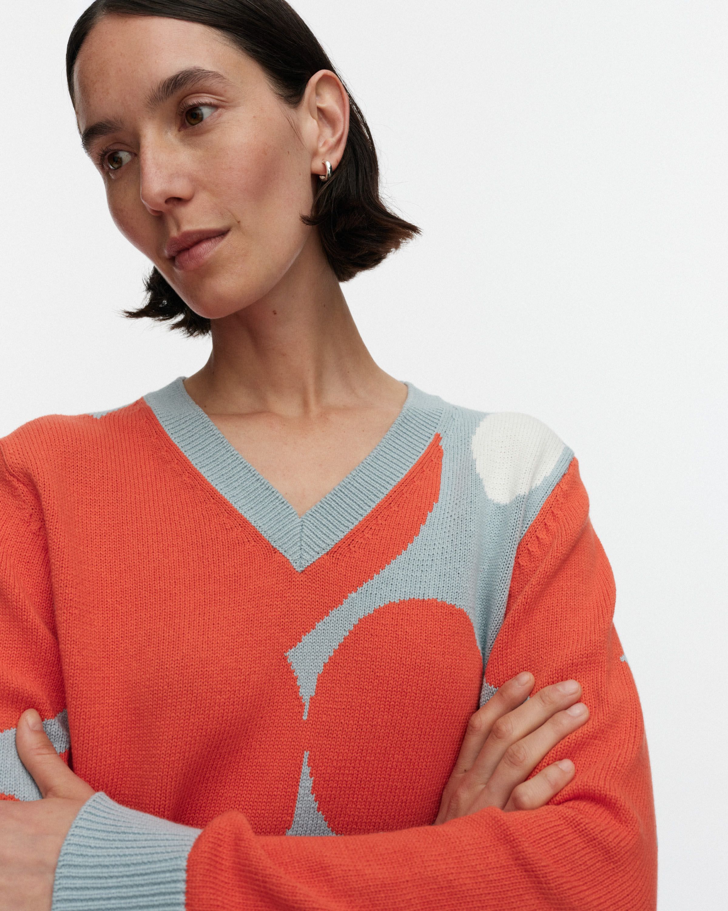 廃盤　 marimekko kiviターコイズ　80サイズ Pomppia Keidas Knitted pullover | Marimekko