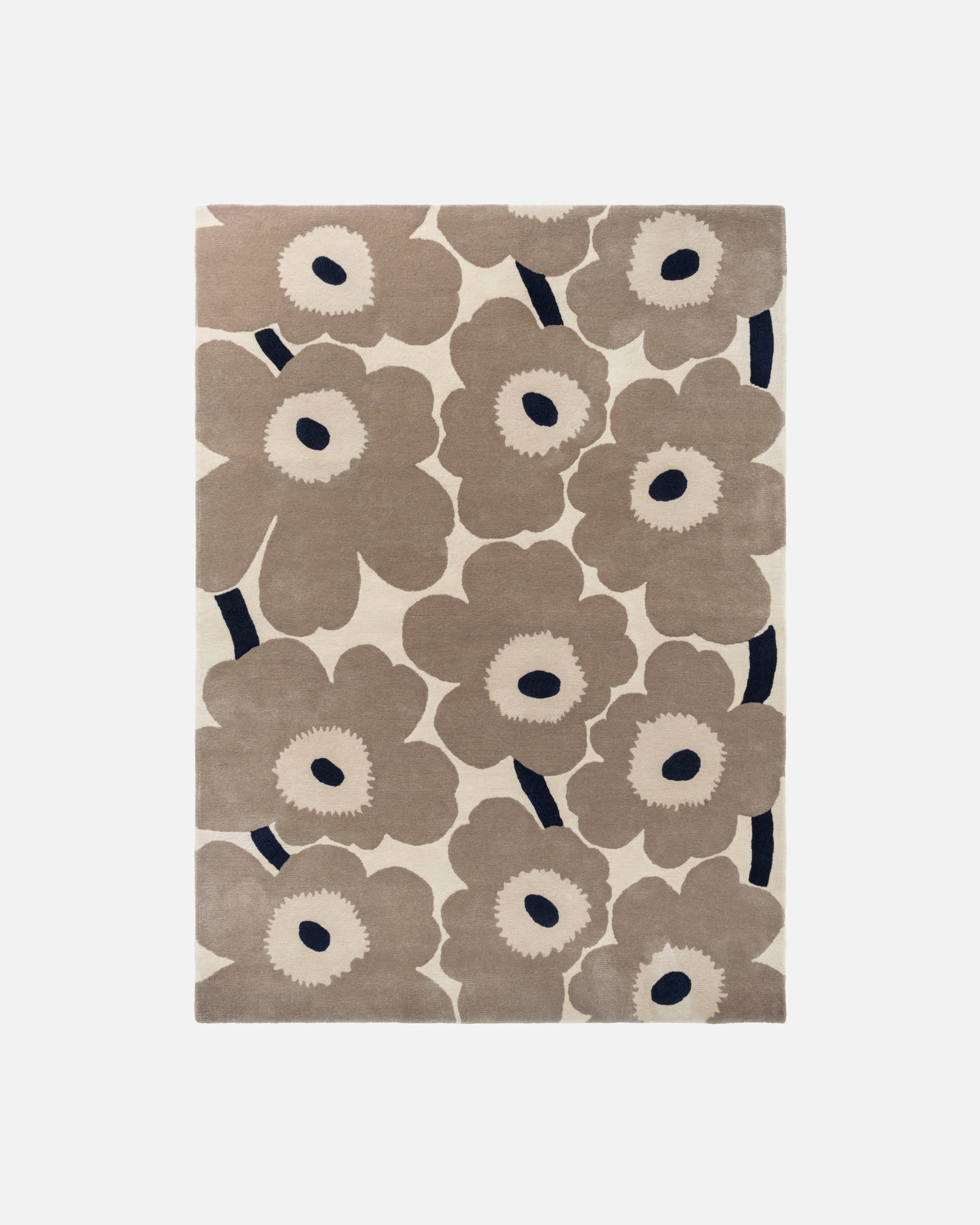 Unikko, Rug 170x240 cm, greige,