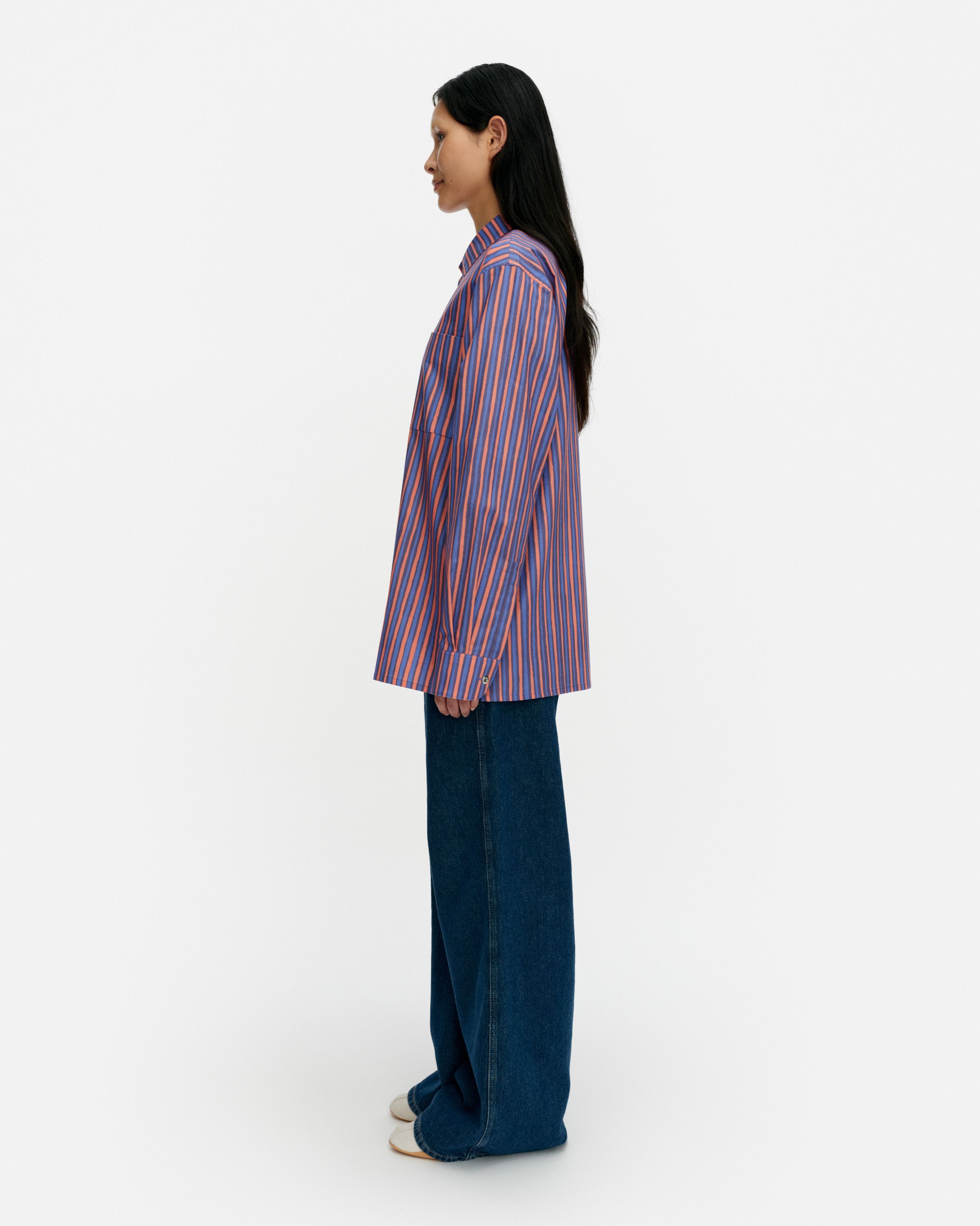 Jokapoika Kioski cotton shirt | Marimekko