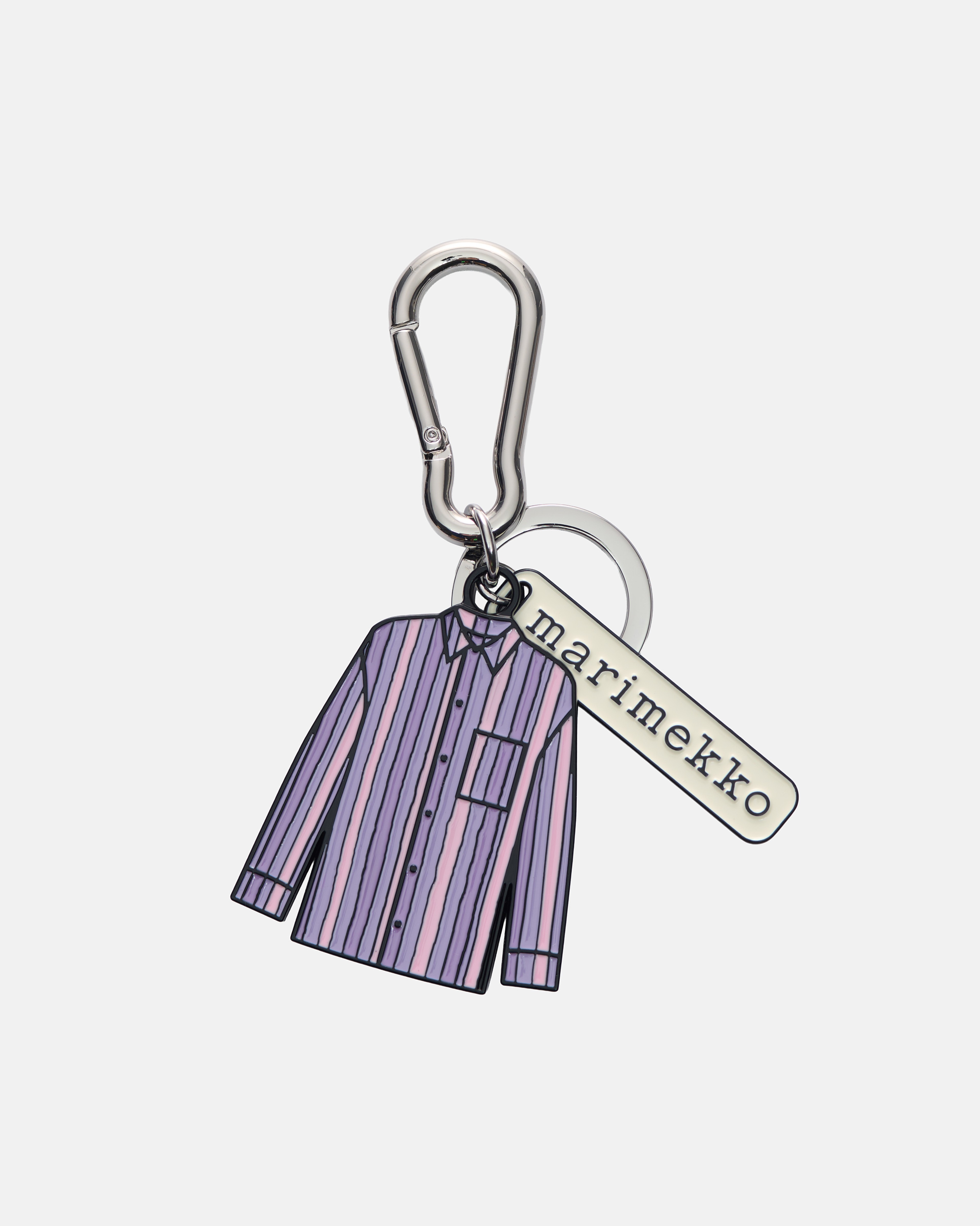 Vekku, Kioski key chain, lilac, light pink,