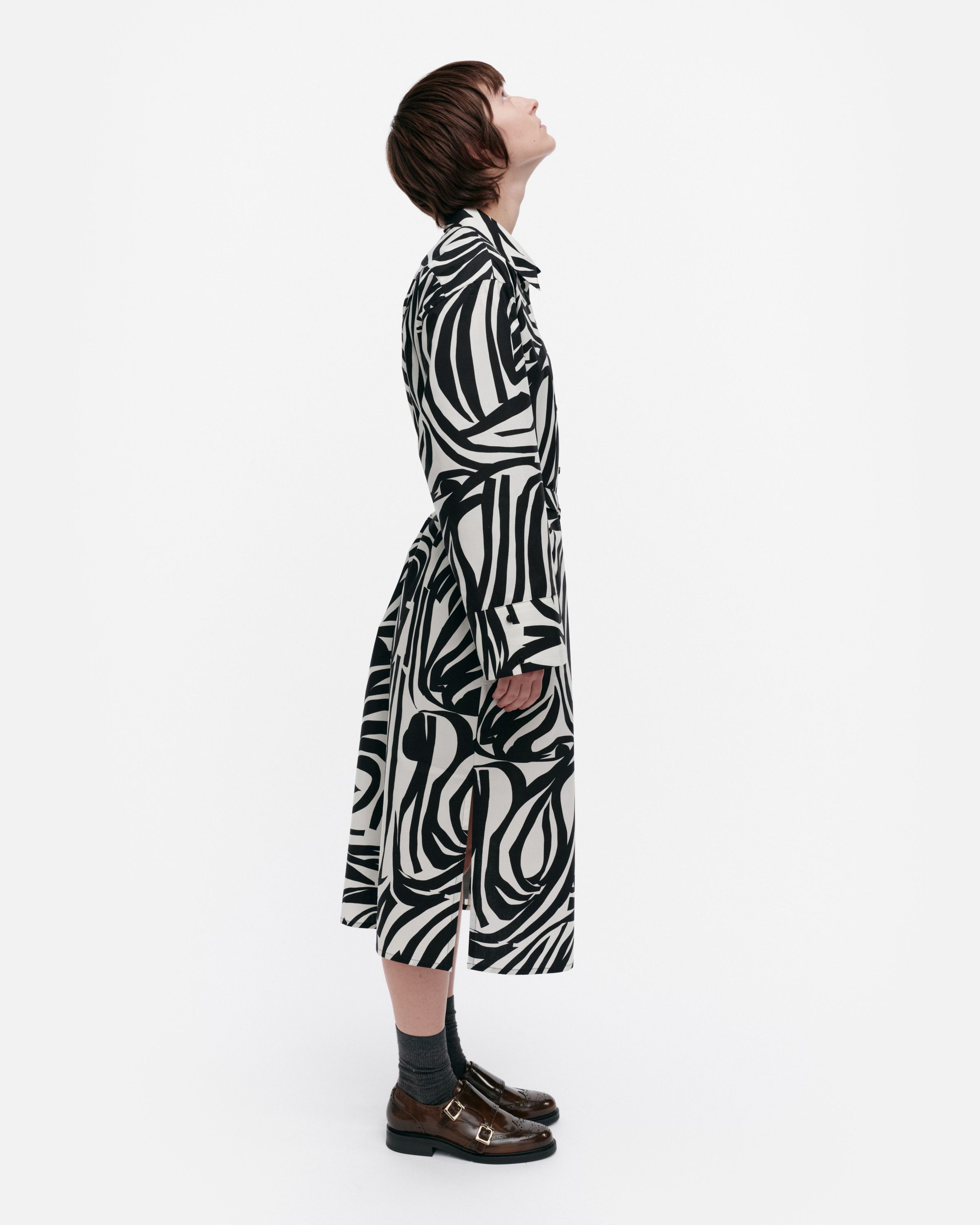 レア★marimekko Juoni Dress Katala サイズ34 Marimekko Terassi Unikko Jersey Dress – KIITOSlife