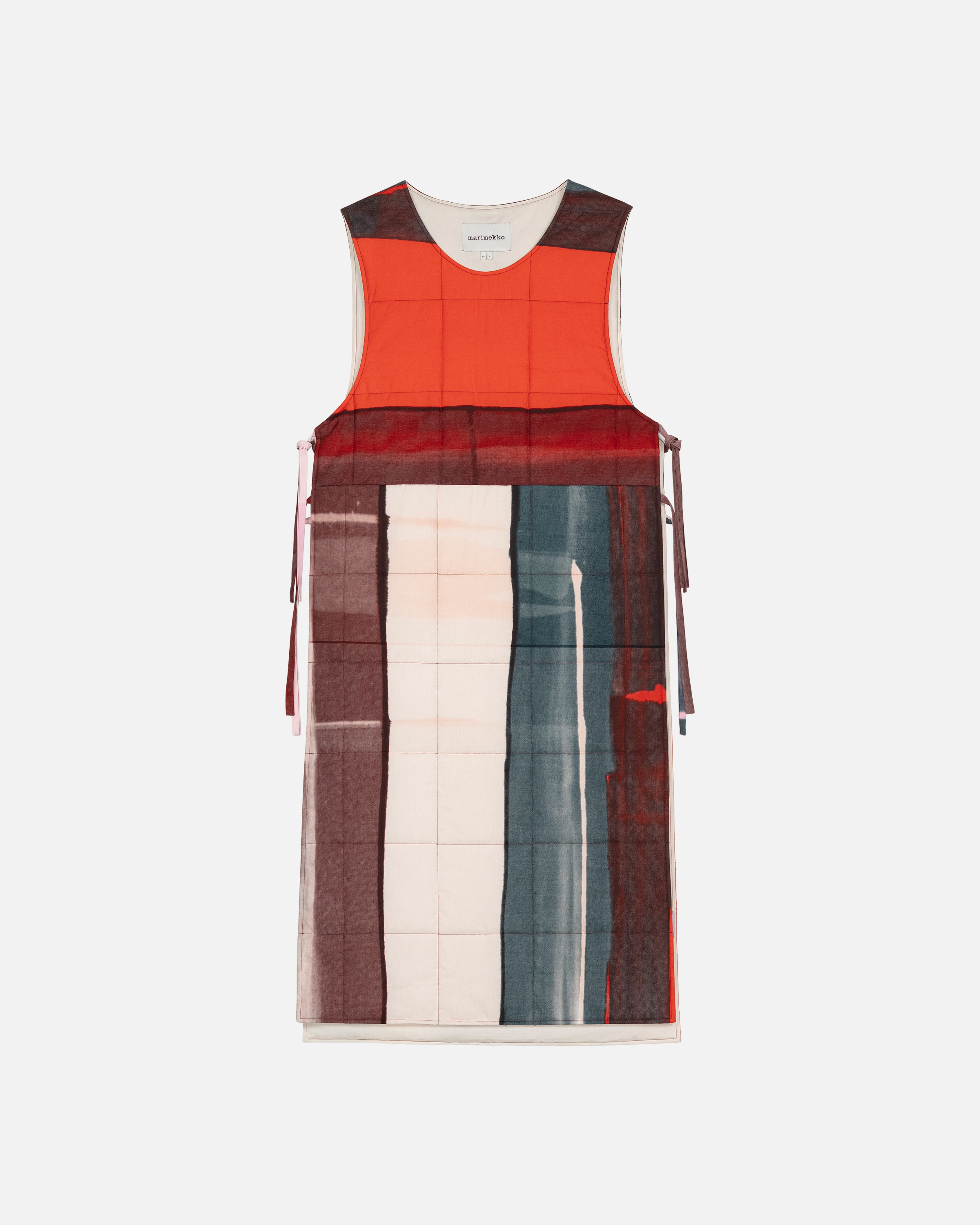 Salmi Rutsjebane, Dress, dark blue, red, light pink,