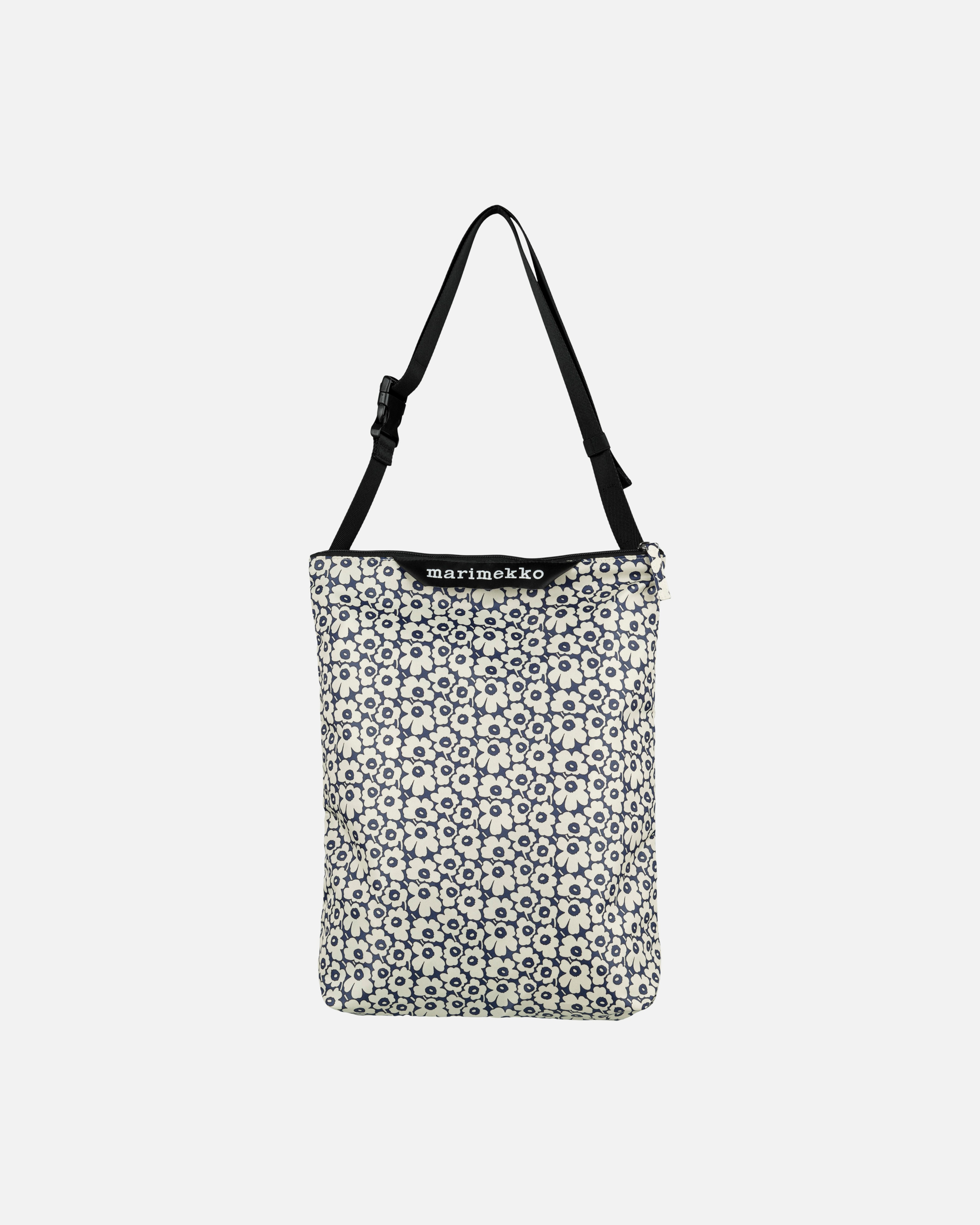Neat Crossbody Unikko M, Umhängetasche, Dunkelblau, Weiß,