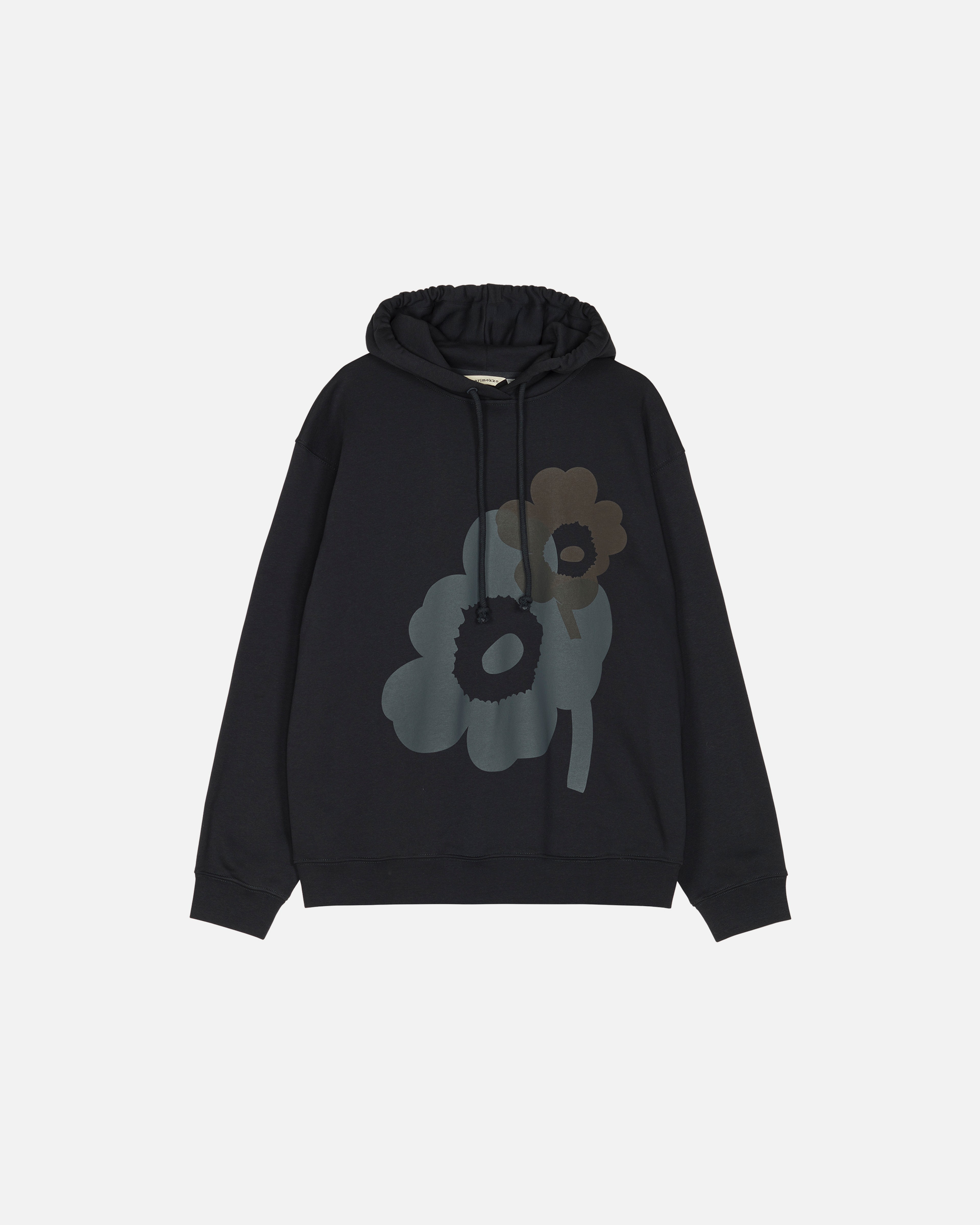 Teesi Unikko Placement, Kioski hoodie, black, dark grey,