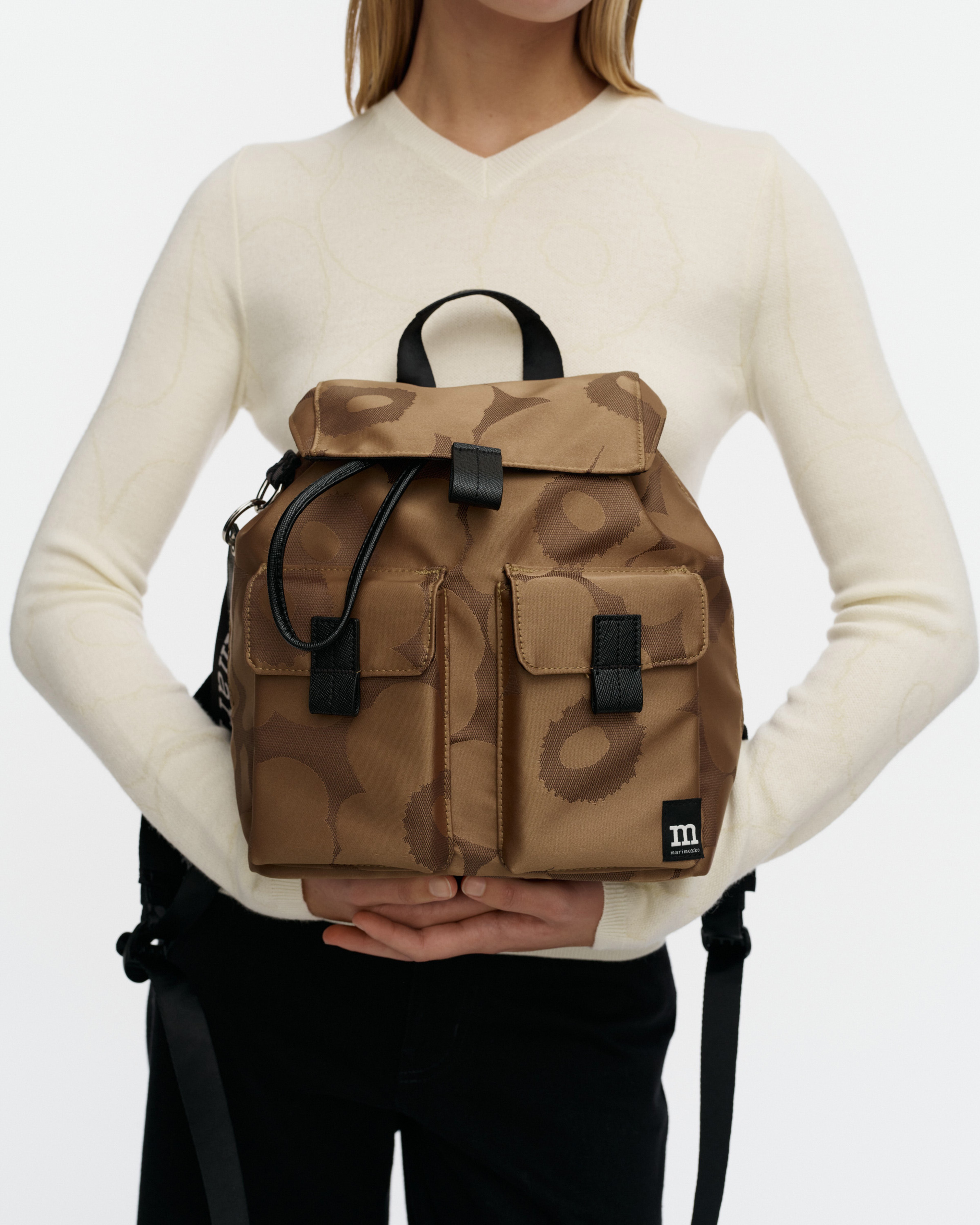 Everything Backpack M Unikko, Backbag, brown,