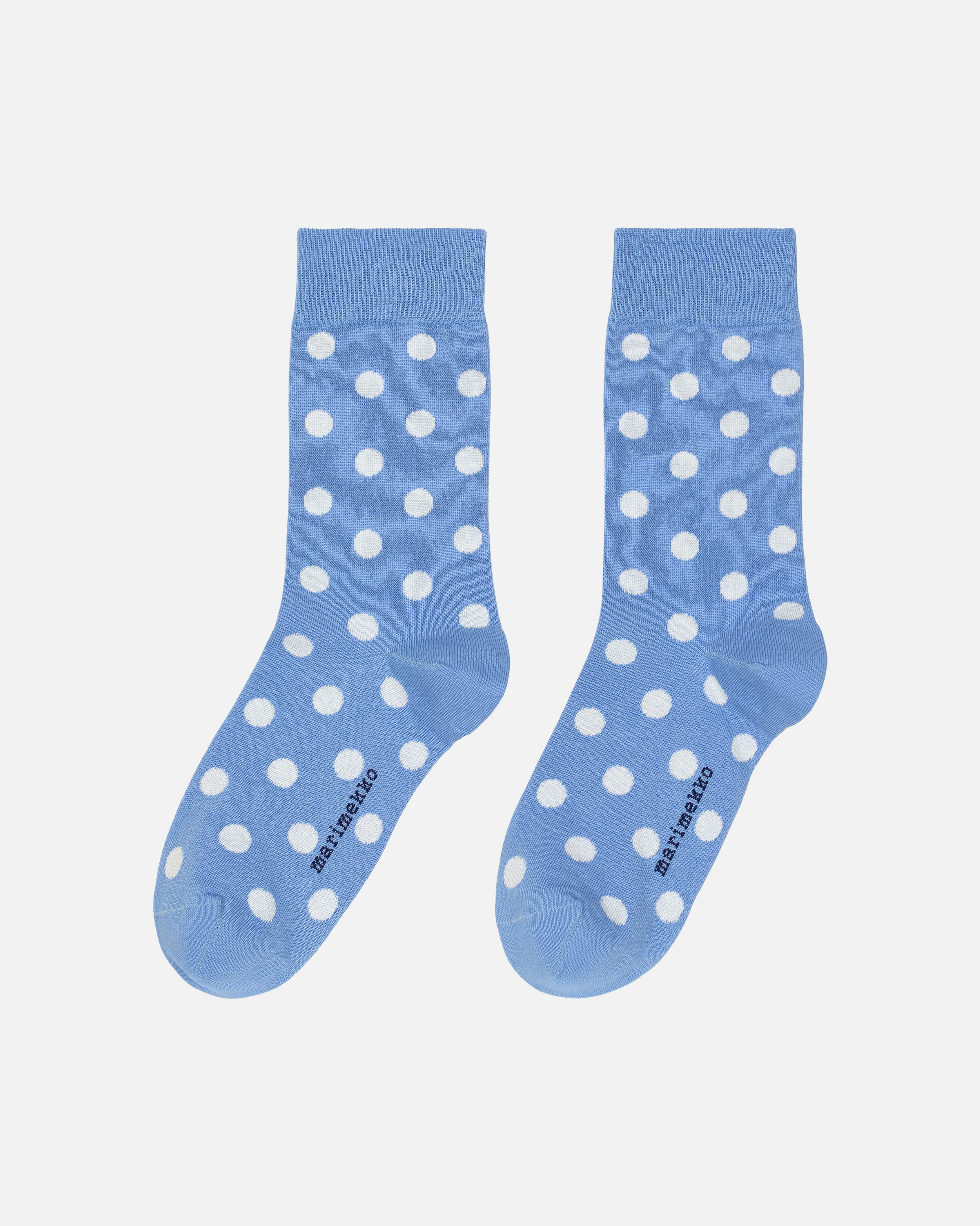 Kasvaa Pallo, Socks, light blue, off white,