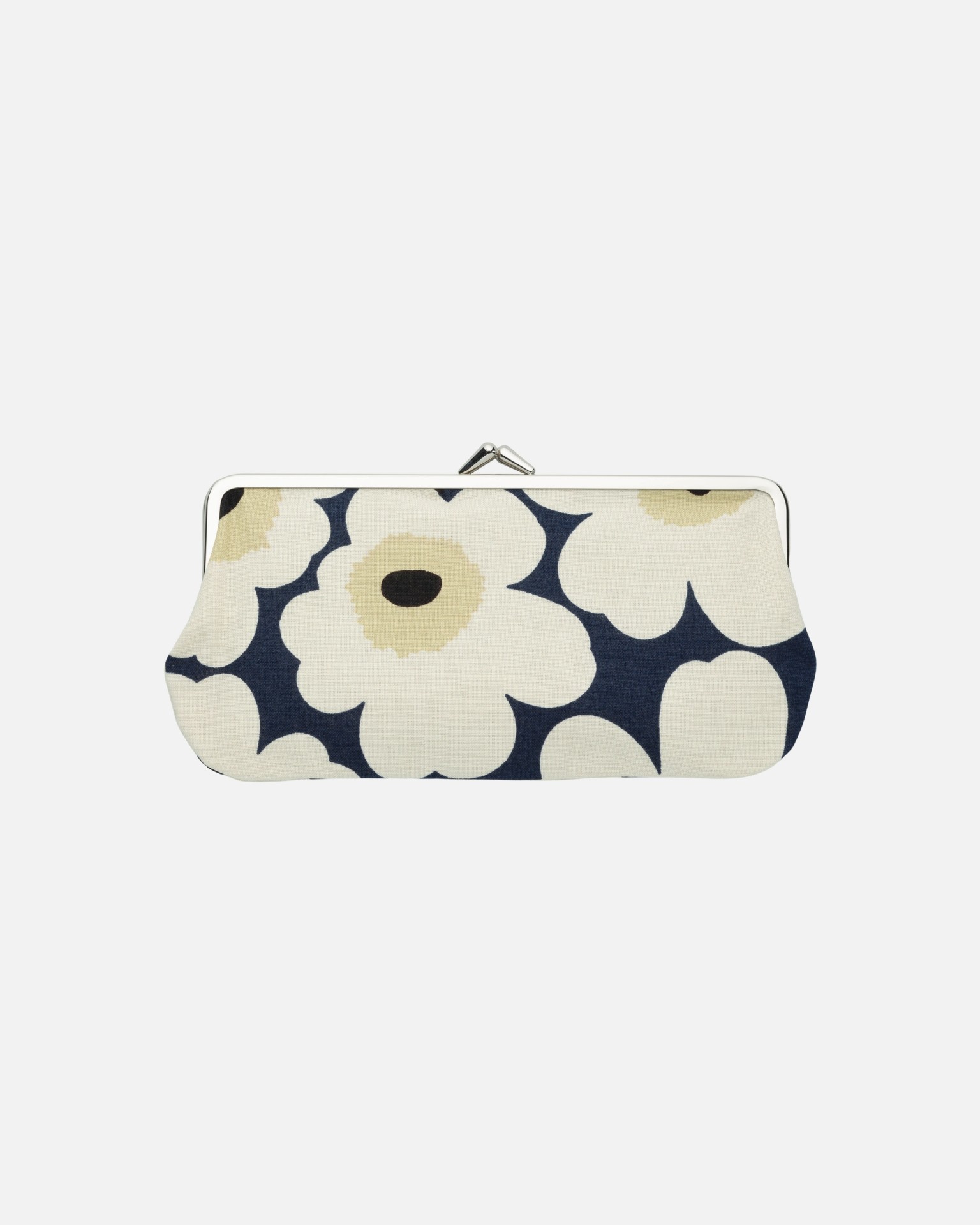 Mini Unikko Silmälasikukkaro, Purse, mid night blue, cream, hay,