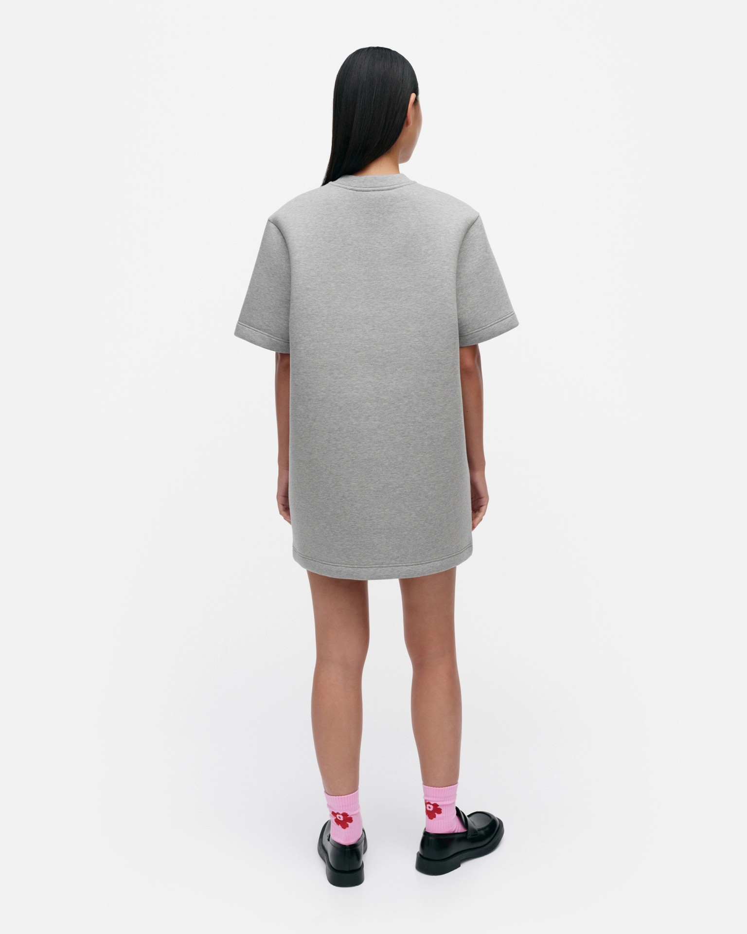 Paalu Unikko Placement, Kioski tunic, grey melange,