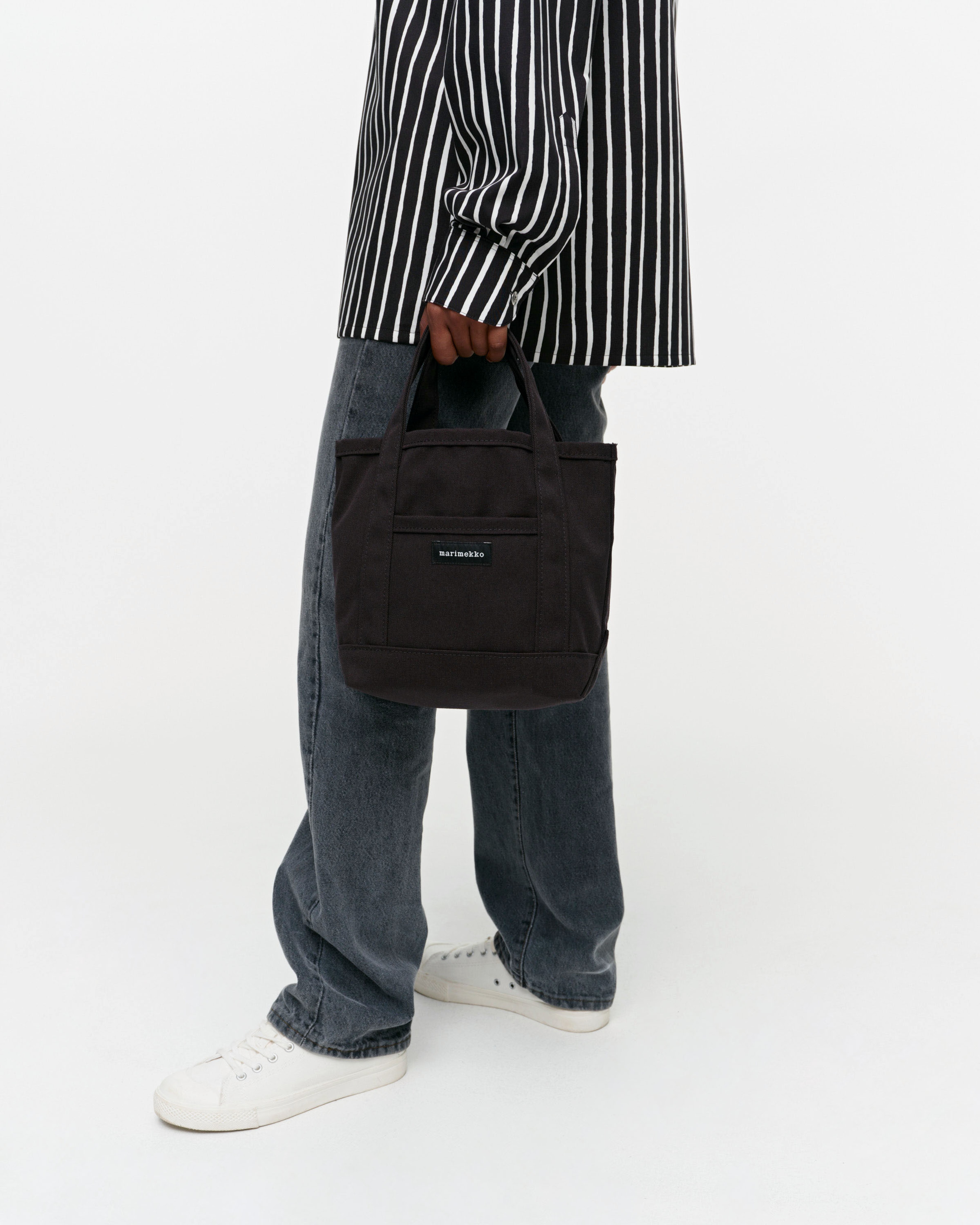 Mini Peruskassi, Beutel, Schwarz,