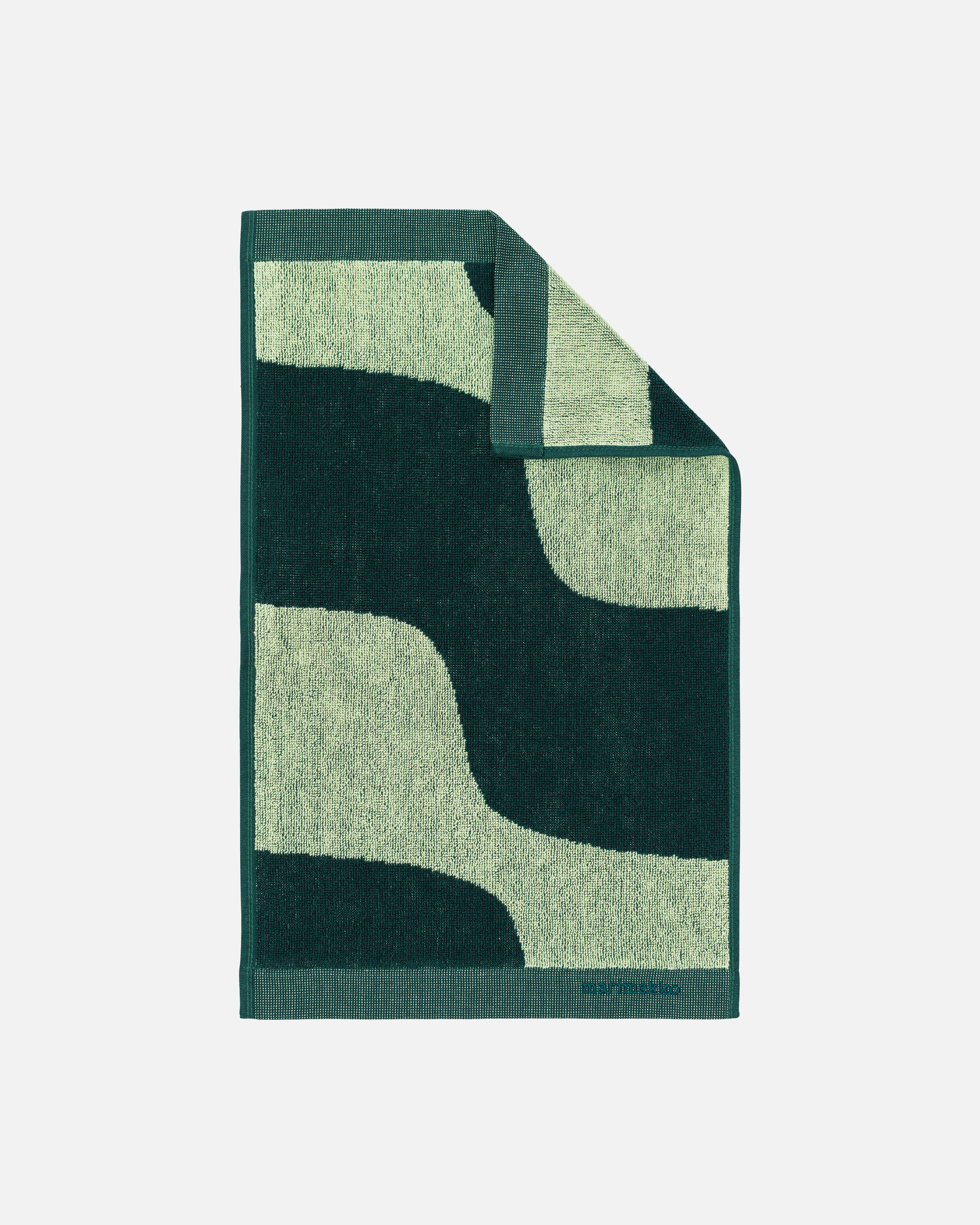 Taifuuni, Guest towel, pear, dk.green,