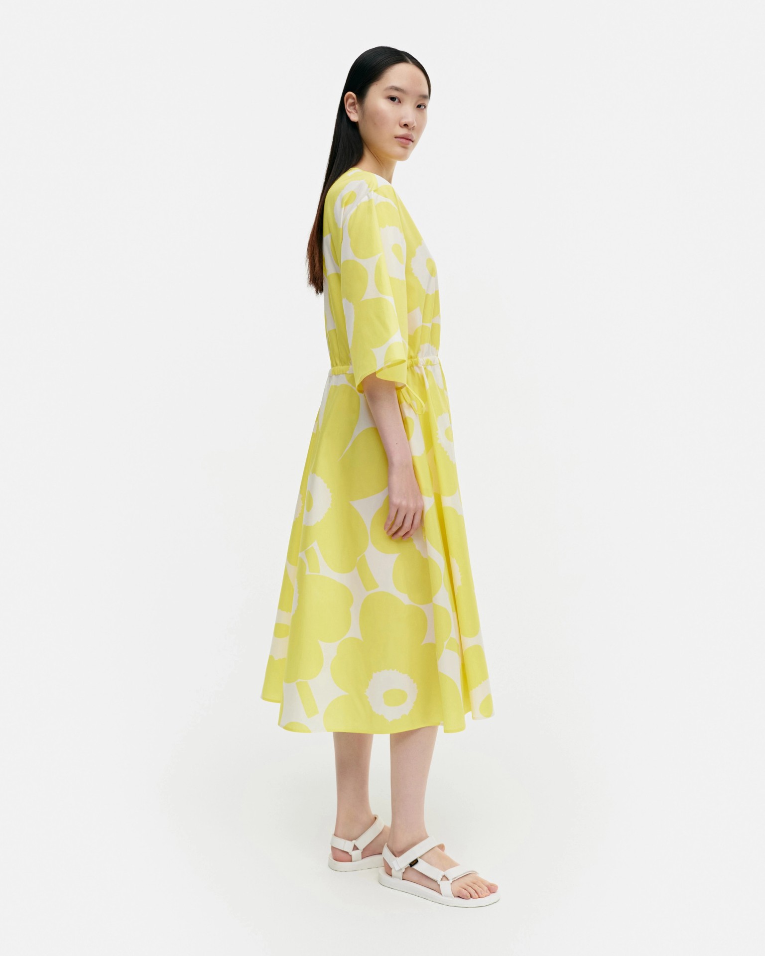 Fiaali Unikko Cotton poplin dress