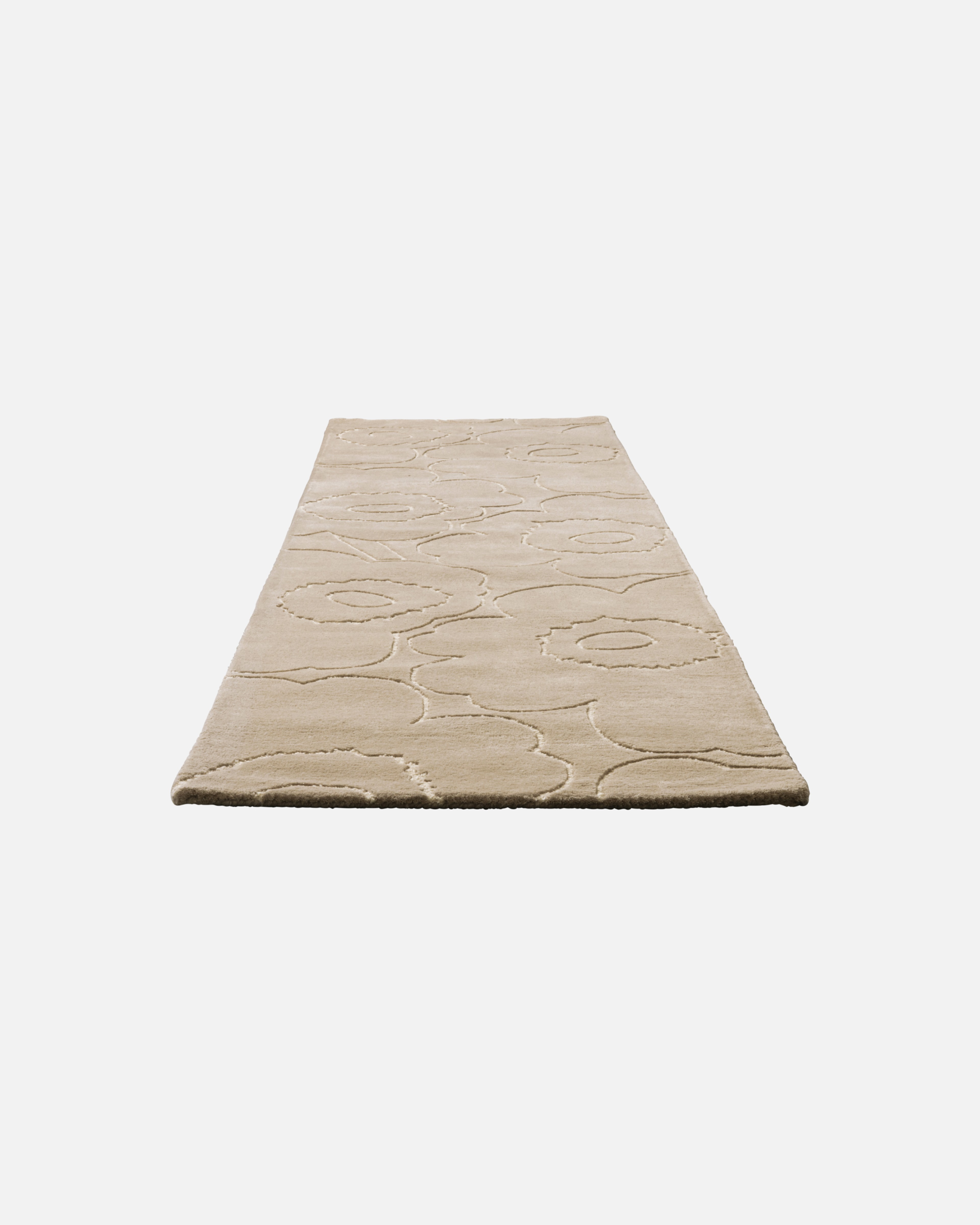 Piirto Unikko, Teppich 70 x 245 cm, Beige,