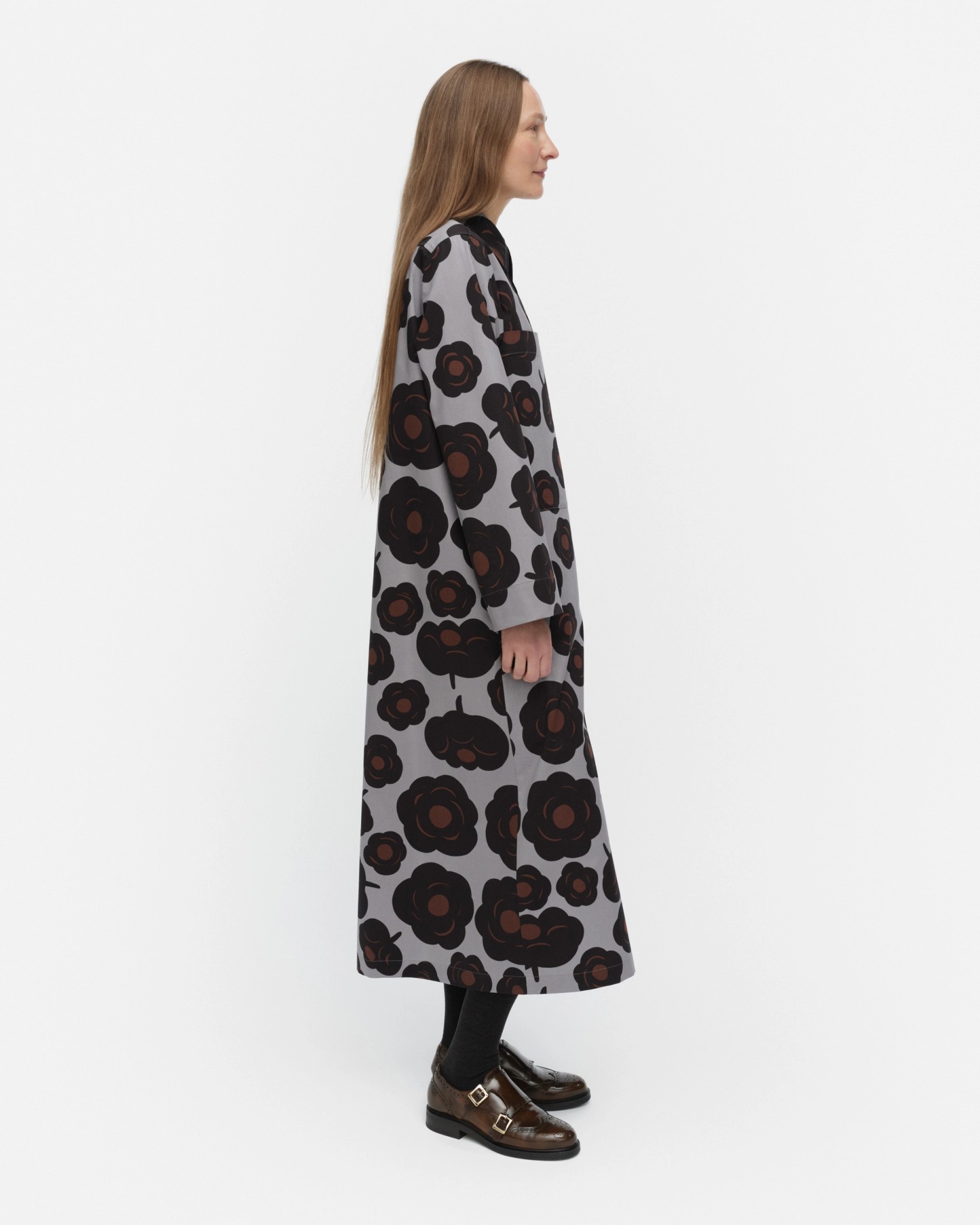 Molla Tumma, Dress, grey, black, brown,