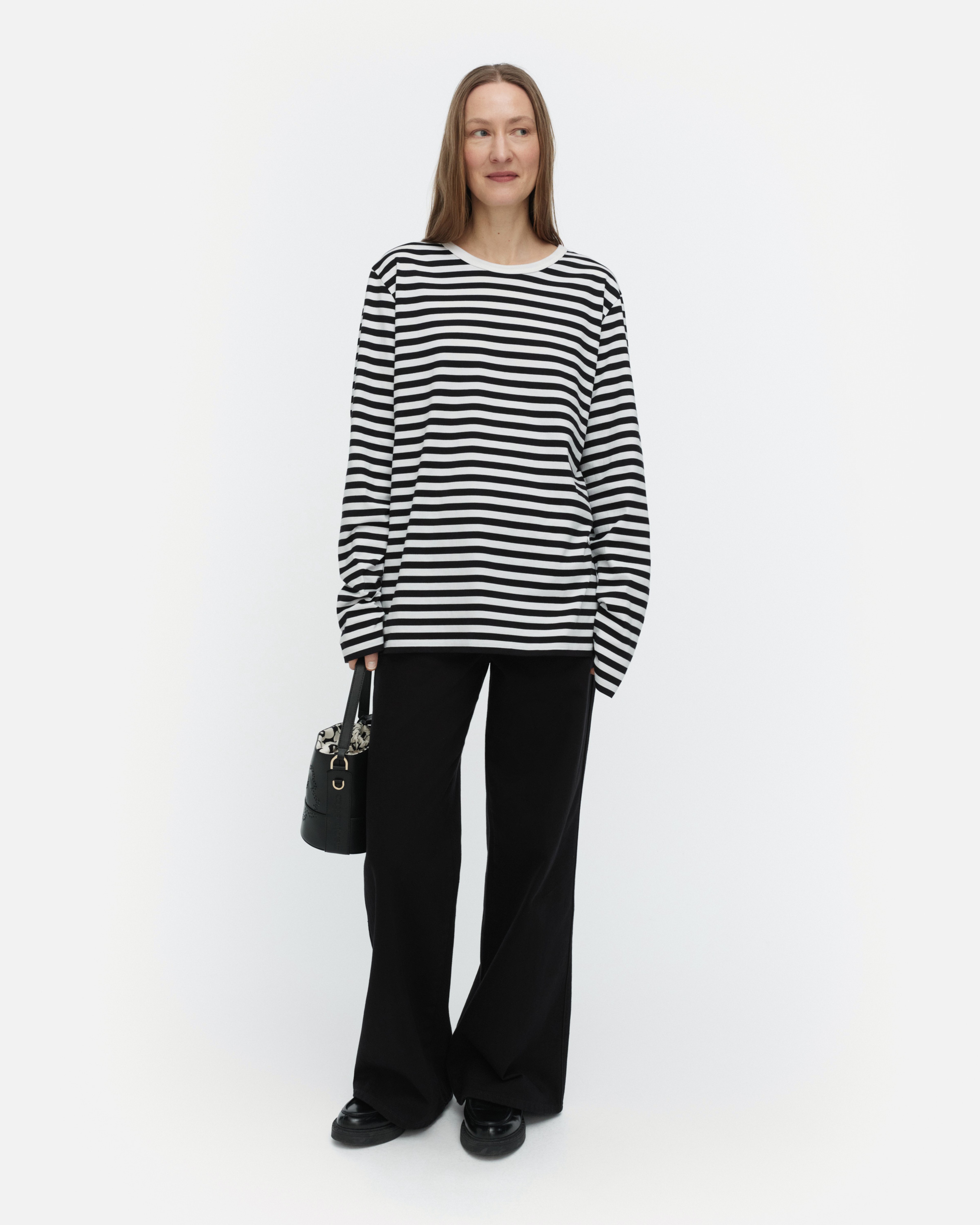 Tasaraita Unisex, Kioski jersey shirt, white,black,