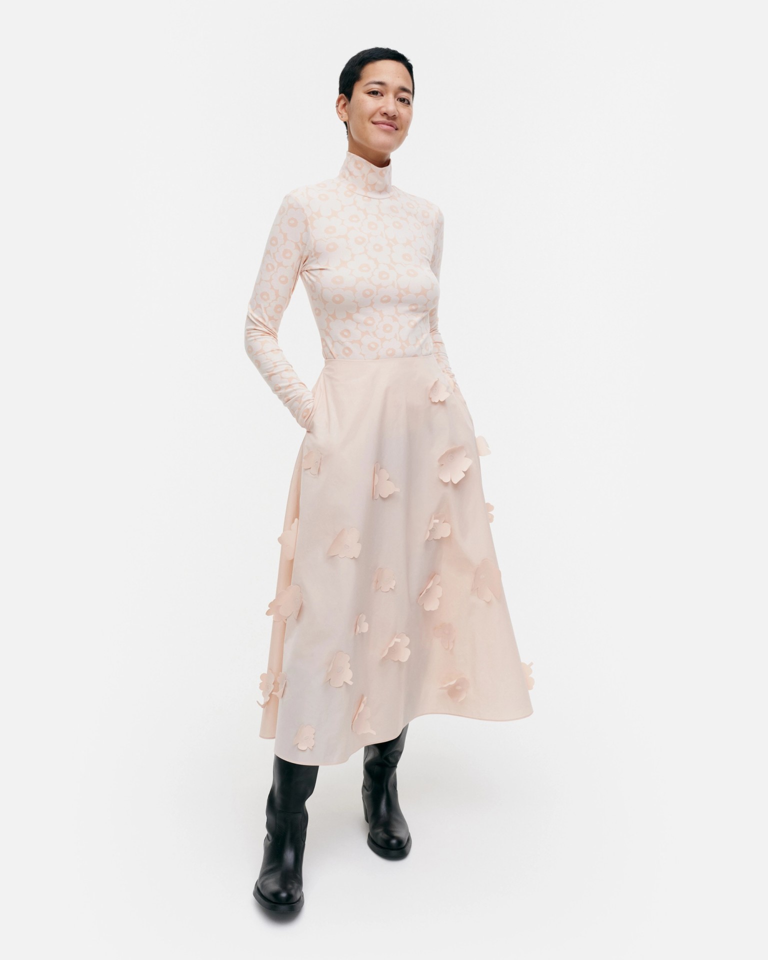 Kumarrus Unikko, Skirt, light pink,