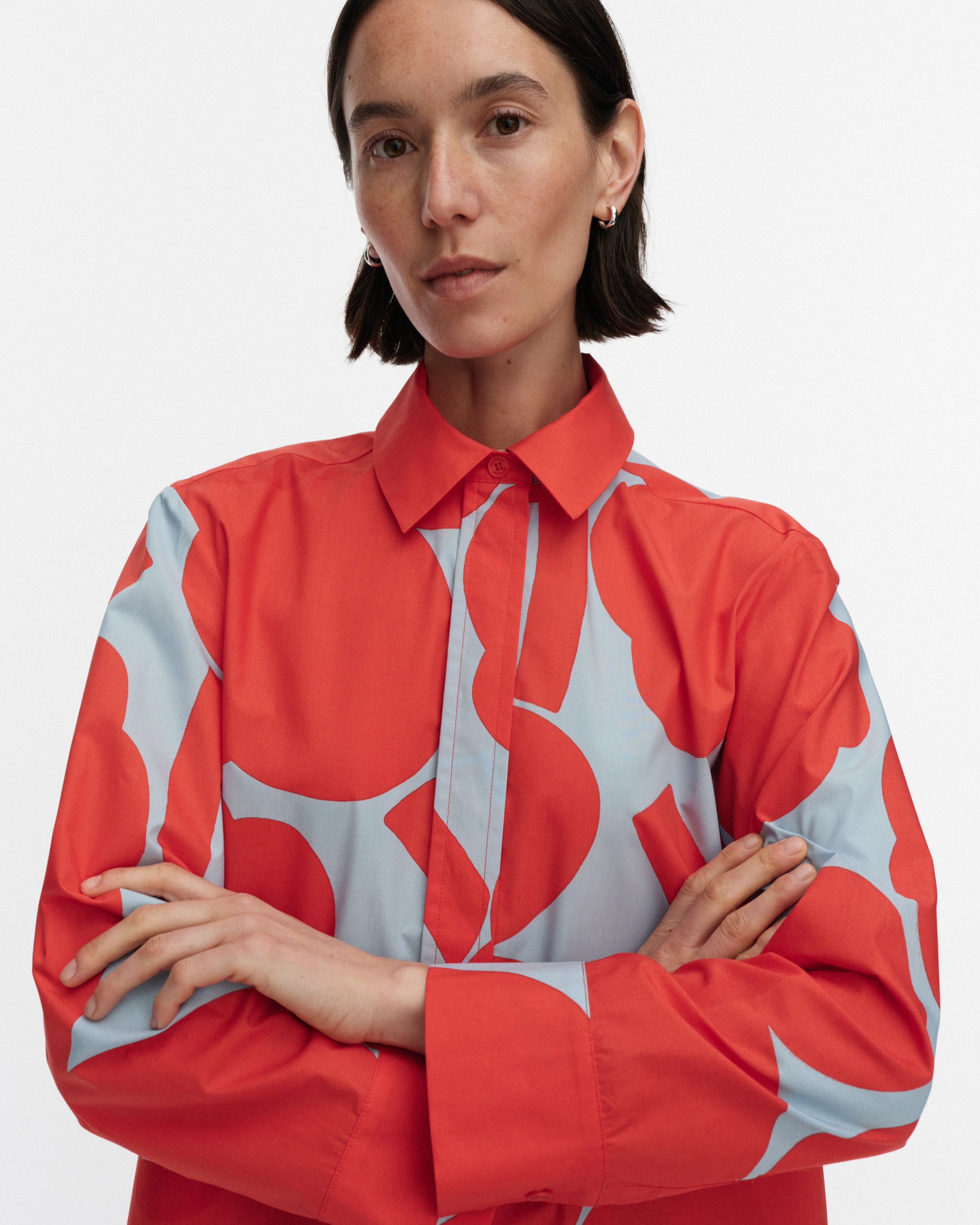 Luotta Unikko Blouse | Marimekko
