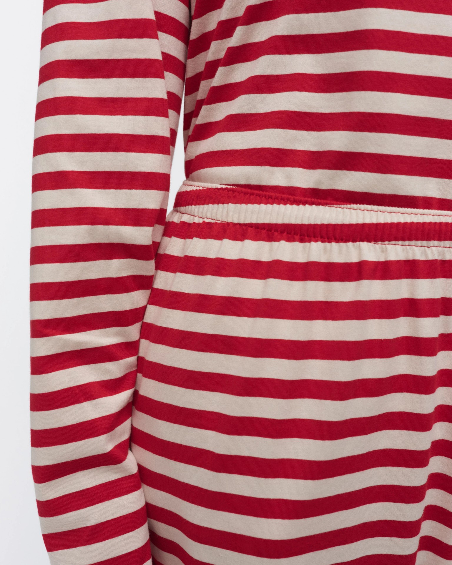 Caissa Tasaraita Pantalon en jersey