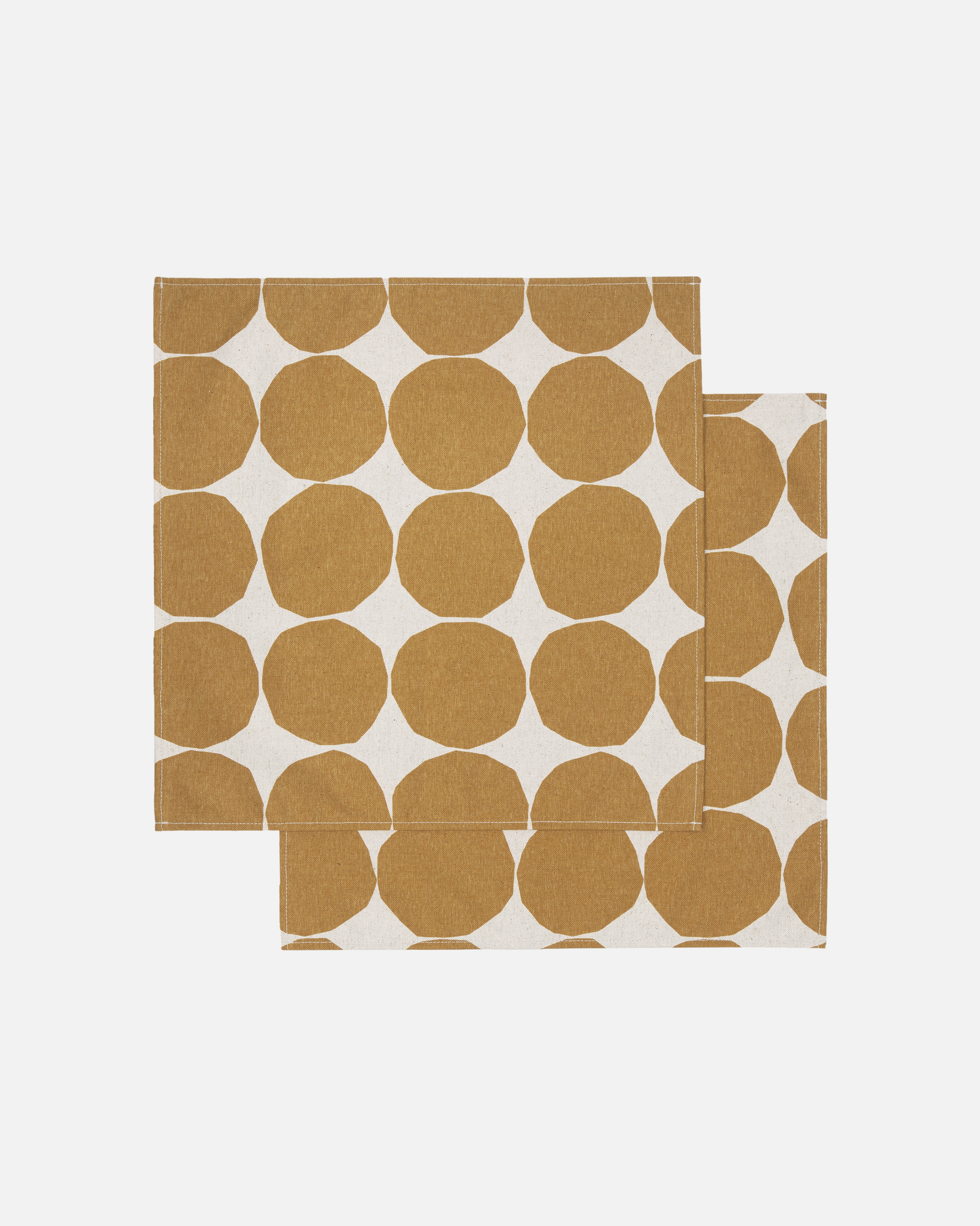 Random assortment cotton-linen napkins 2 pcs, Varying colours & patterns, random assortment,