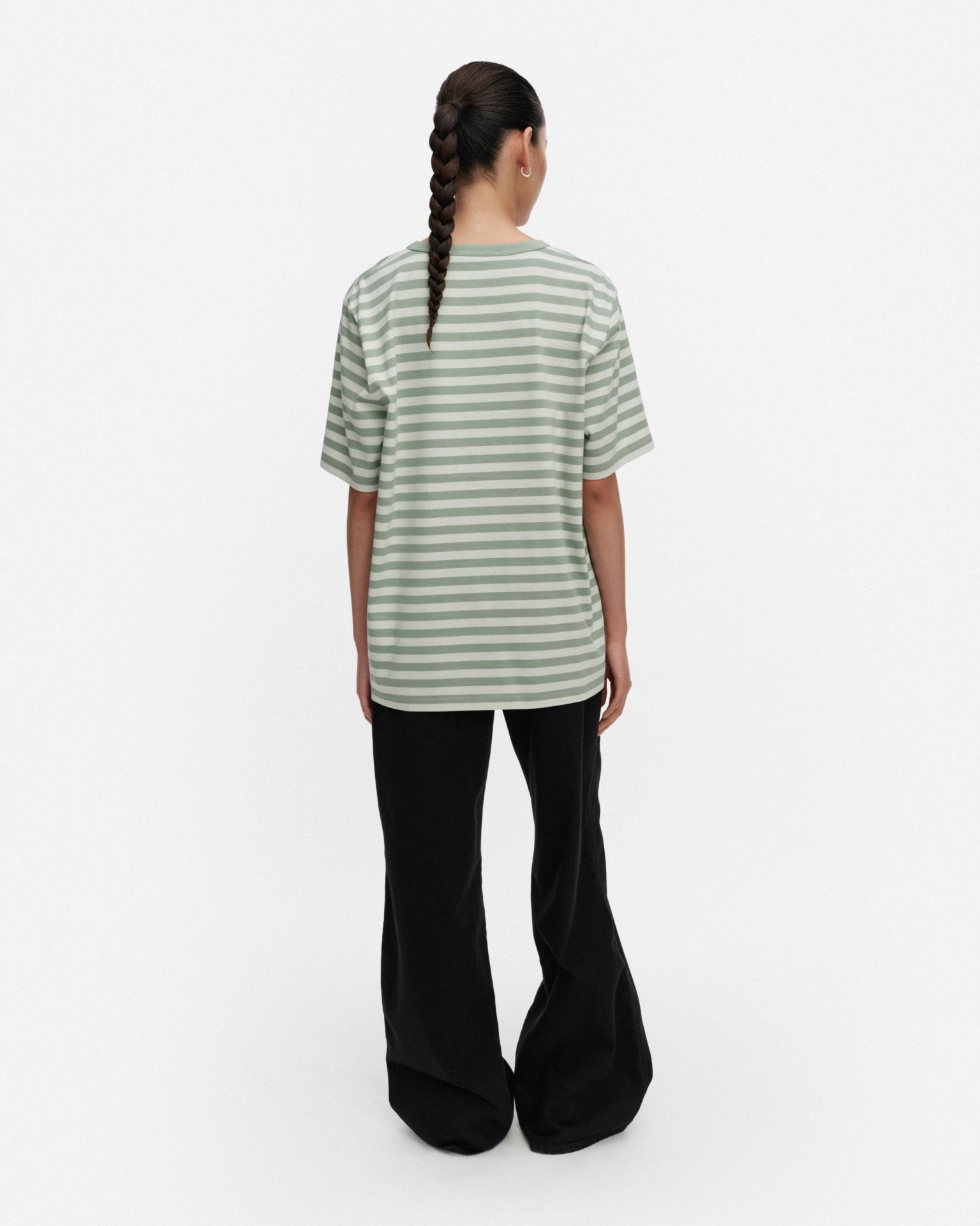 Tasaraita Unisex Unikko, Kioski t-shirt, green, light green,