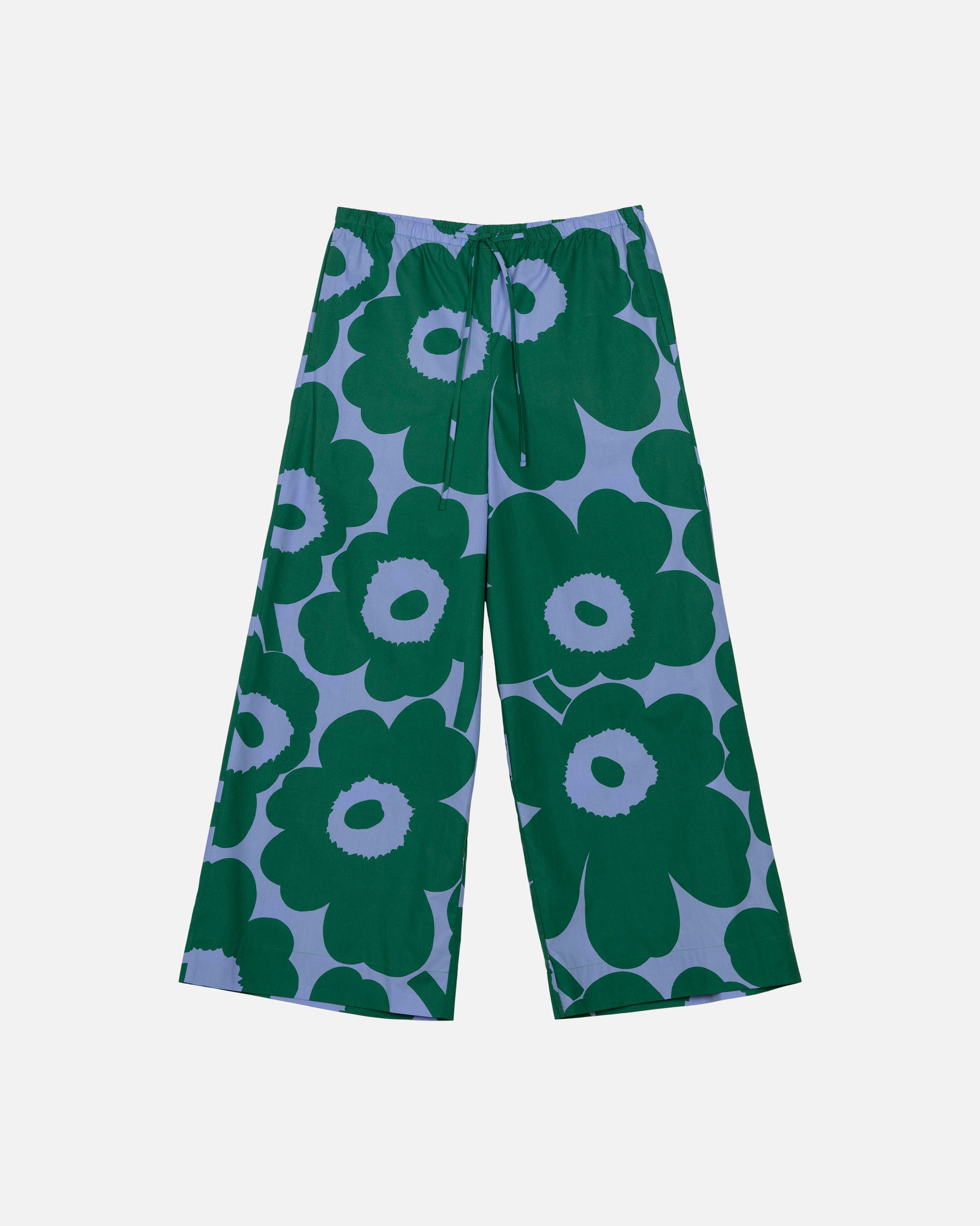 元値56000円　marimekko フラワープリント ワイドパンツ Puoti Unikko Trousers | Marimekko