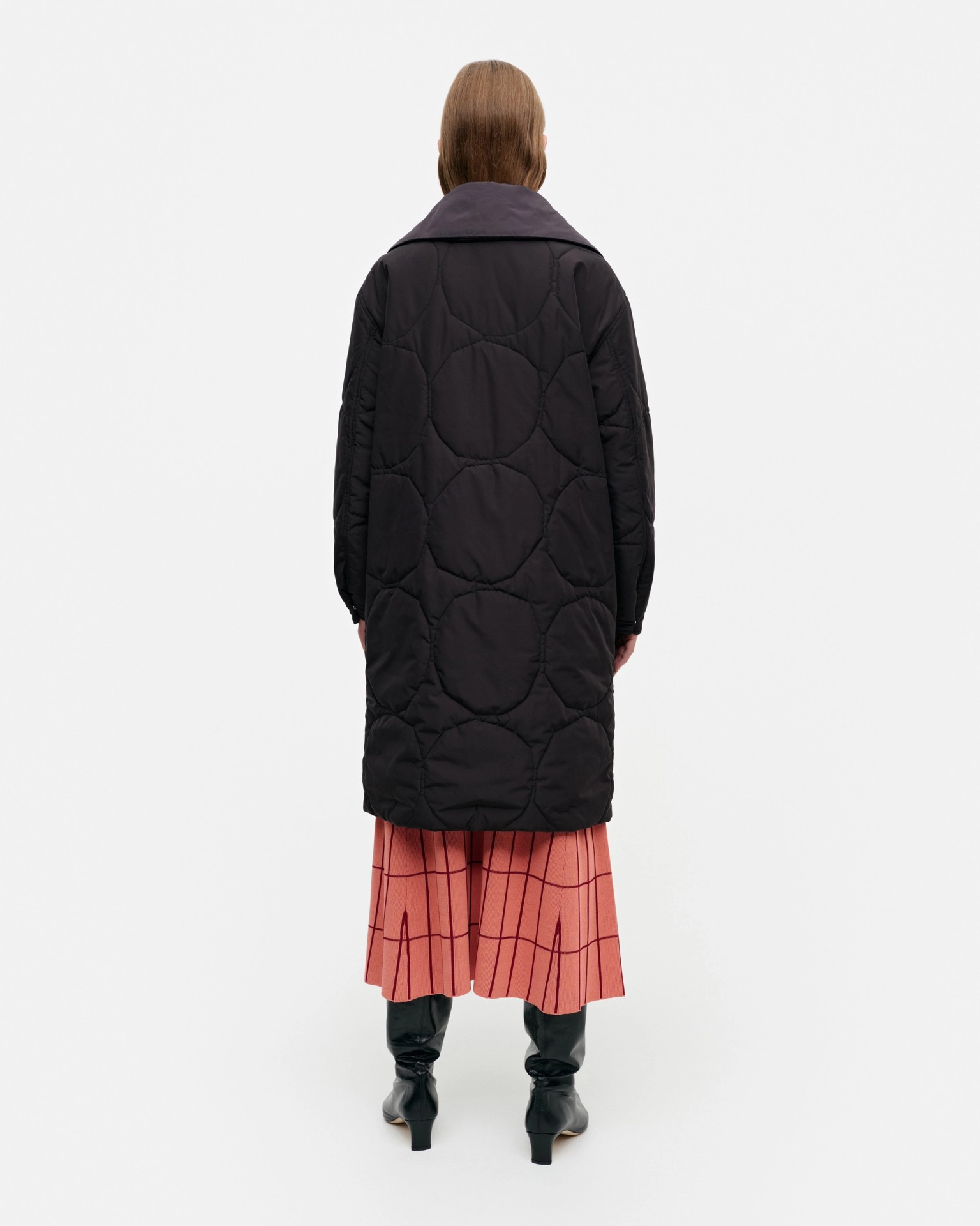 Kurtiini Kivet Lightweight padded coat | Marimekko