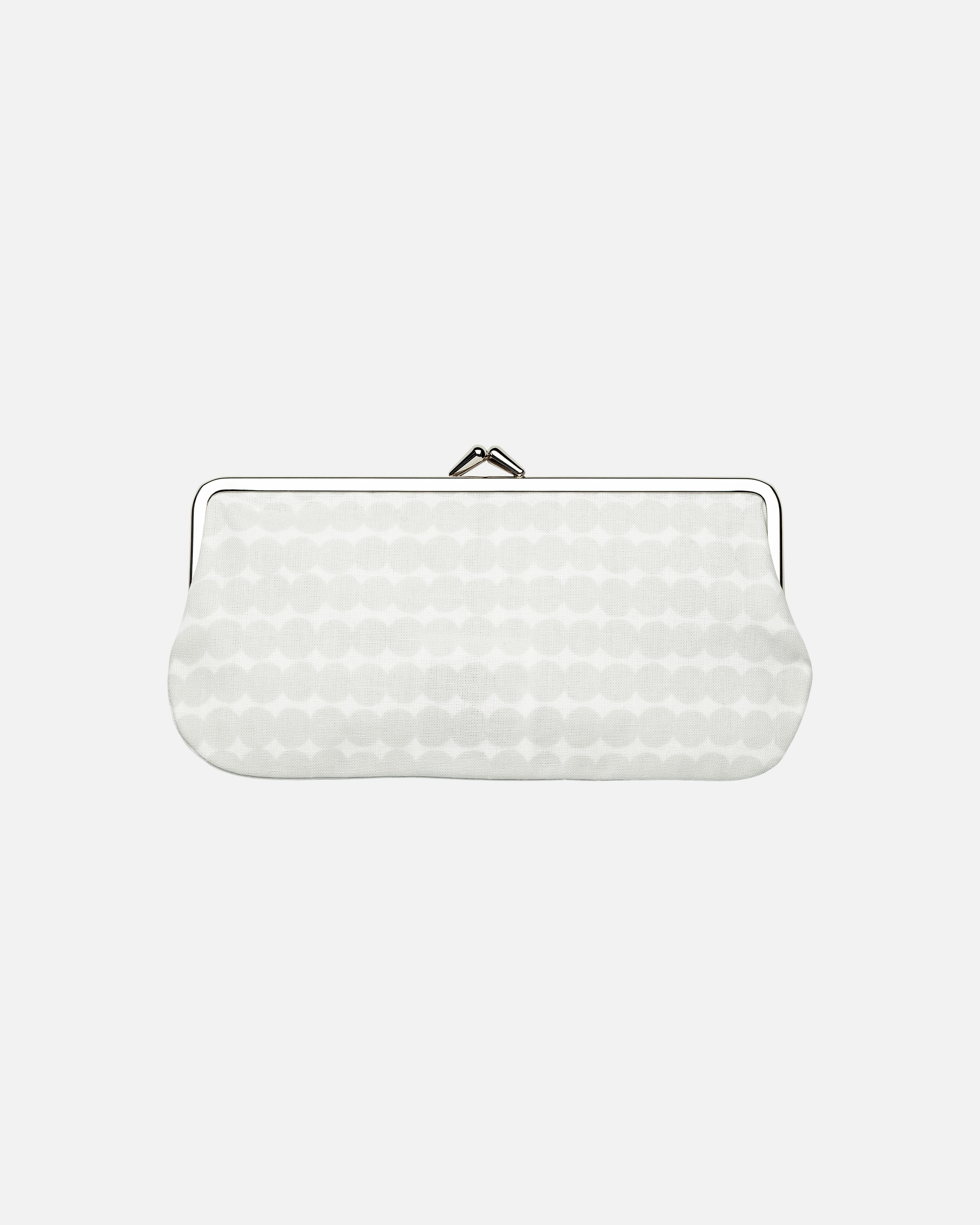 Silmälasi Kukkaro Räsymatto, Purse, valkoinen, beige,